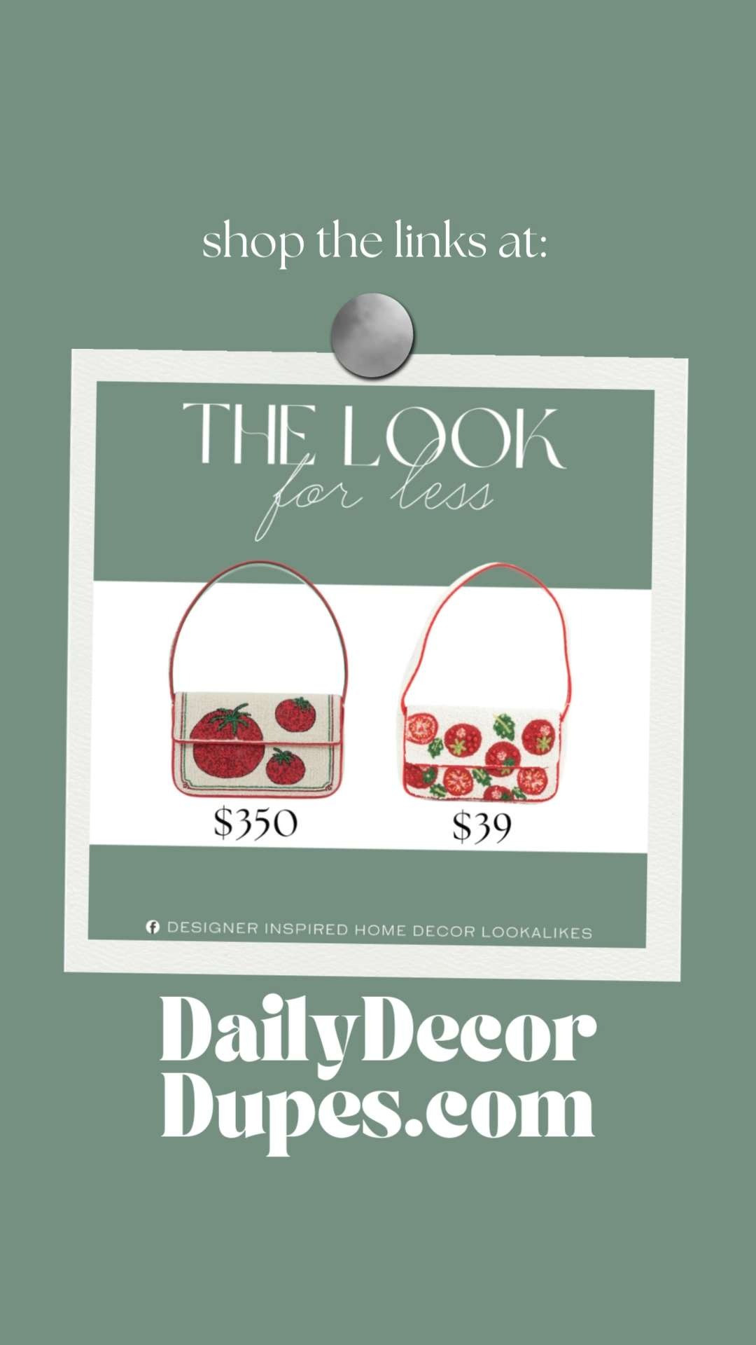 Inspired by Staud Tommy Bag. Handmade Beaded Shoulder Bag. Tomato Beaded Bag. Vintage Style Beaded Bag. Affordable Staud Bag Alternative. Staud-Inspired Beaded Bag. Cherry Tomato Bag.  

Home more affordable option find copy cat similar look for less budget friendly affordable cheap cheaper beautiful pretty. Clearance sale coupon code discount code promo code luxury lookalike look a like Inspo inspiration inspired by idea ideas Love like these? I share multiple every day in my FB group.
#staudinspired #beadedbag #beadedpurse #tstatementbag #tomatobag #stylishshoulderbag #staudinspiredbag #staudalternative 

 #LTKFindsUnder50 #LTKItBag