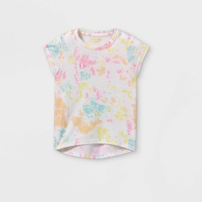 Grayson Mini Toddler Girls' Tie-Dye Short Sleeve T-Shirt | Target