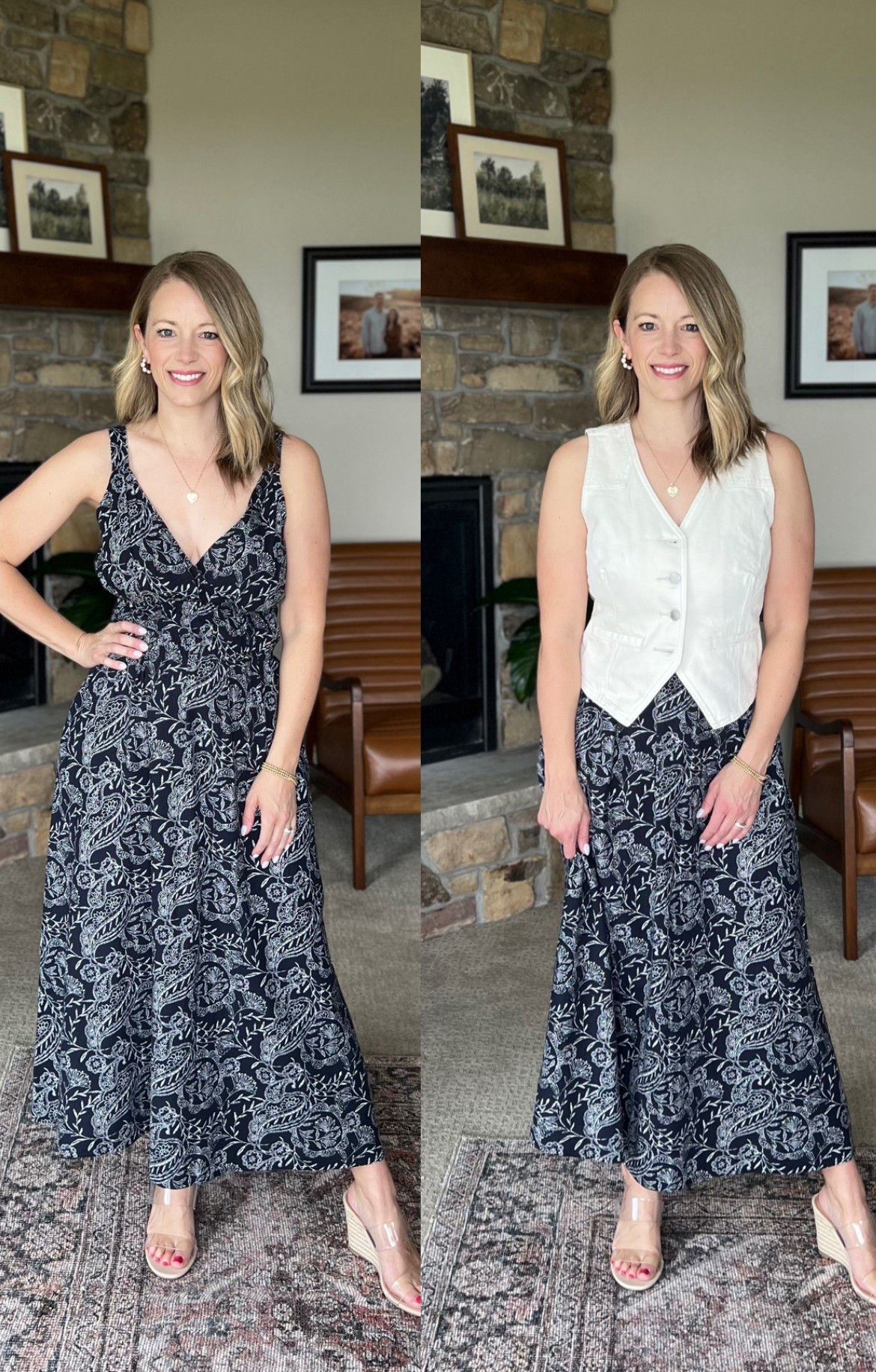 One dress style two ways! And yes! It has pockets!! 👏🏻👏🏻Love how versatile this vest is - great outer layer for summer! ☀️😎

#LTKOver40 #LTKPetite #LTKSeasonal