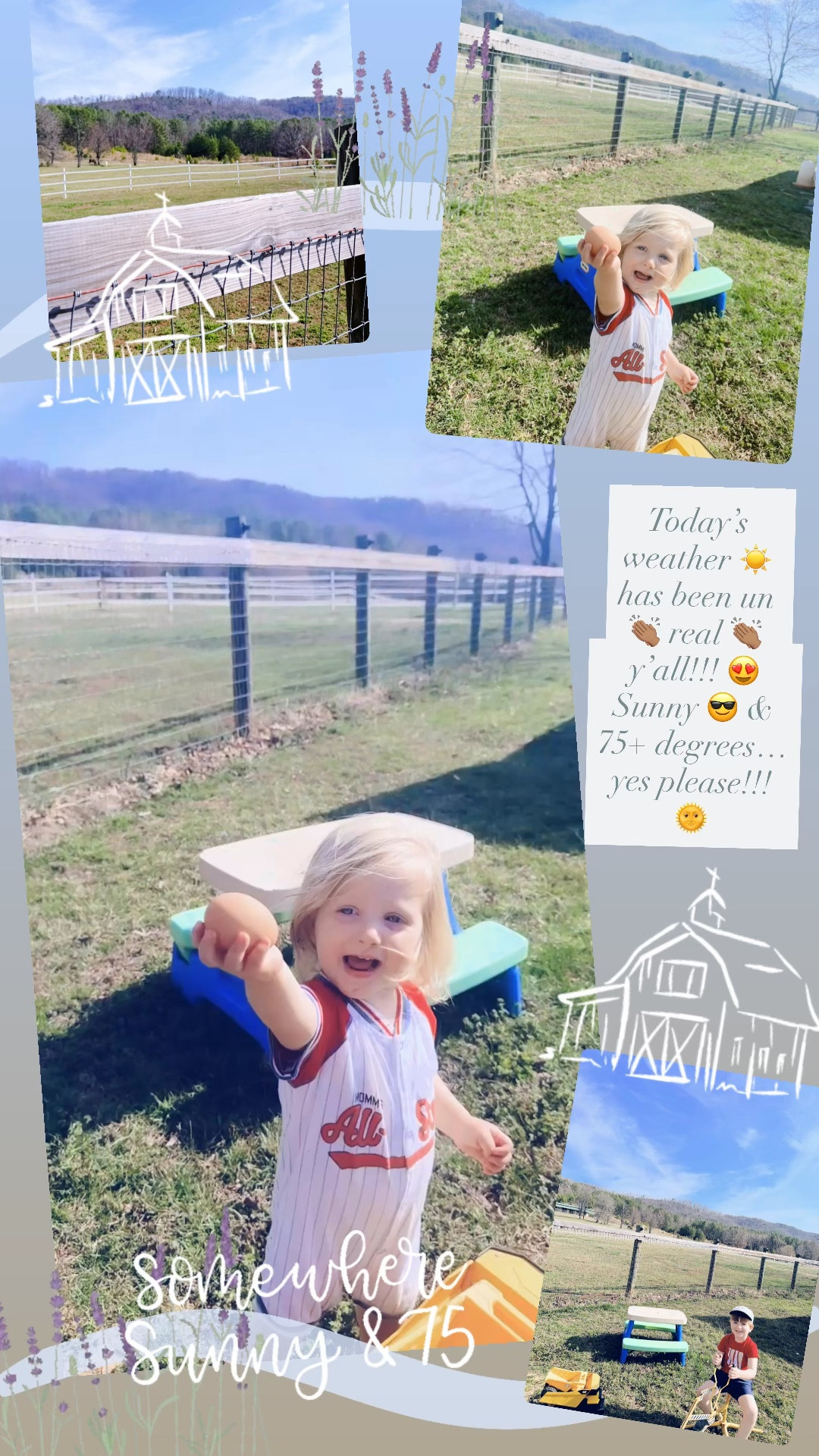 Today’s weather ☀️ has been un 👏🏽 real 👏🏽 y’all!!! 😍 Sunny 😎 & 75+ degrees… yes please!!! 🌞 