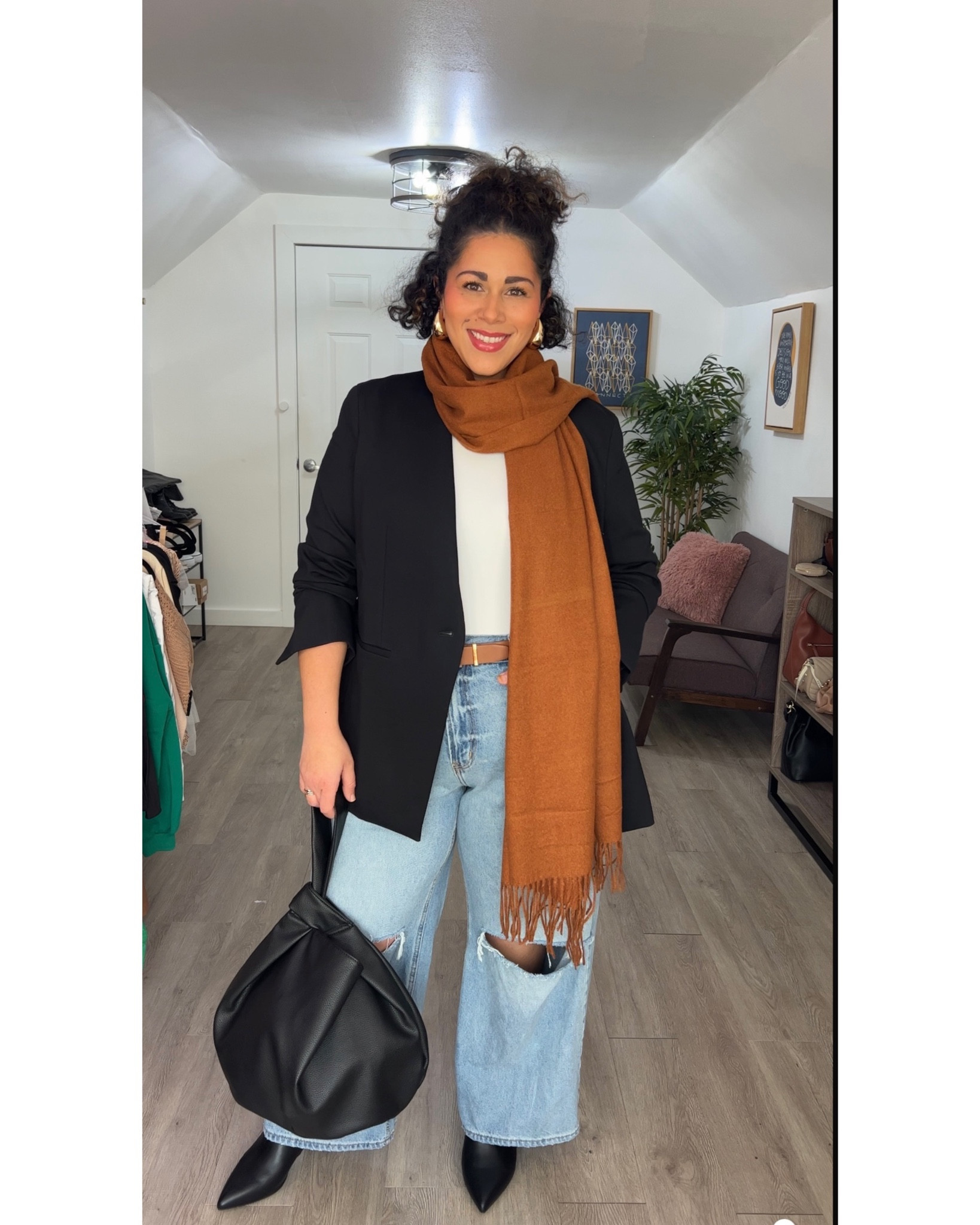 Jean outfit inspo. 
Size 18 jeans 
Size large blazer 
Size XL bodysuit 

Jeans are almost sold out! I linked a similar pair also ❤️

#oldnavy #jeansoutfit #jeans #midsize #midsizestyle #

#LTKmidsize #LTKstyletip #LTKplussize