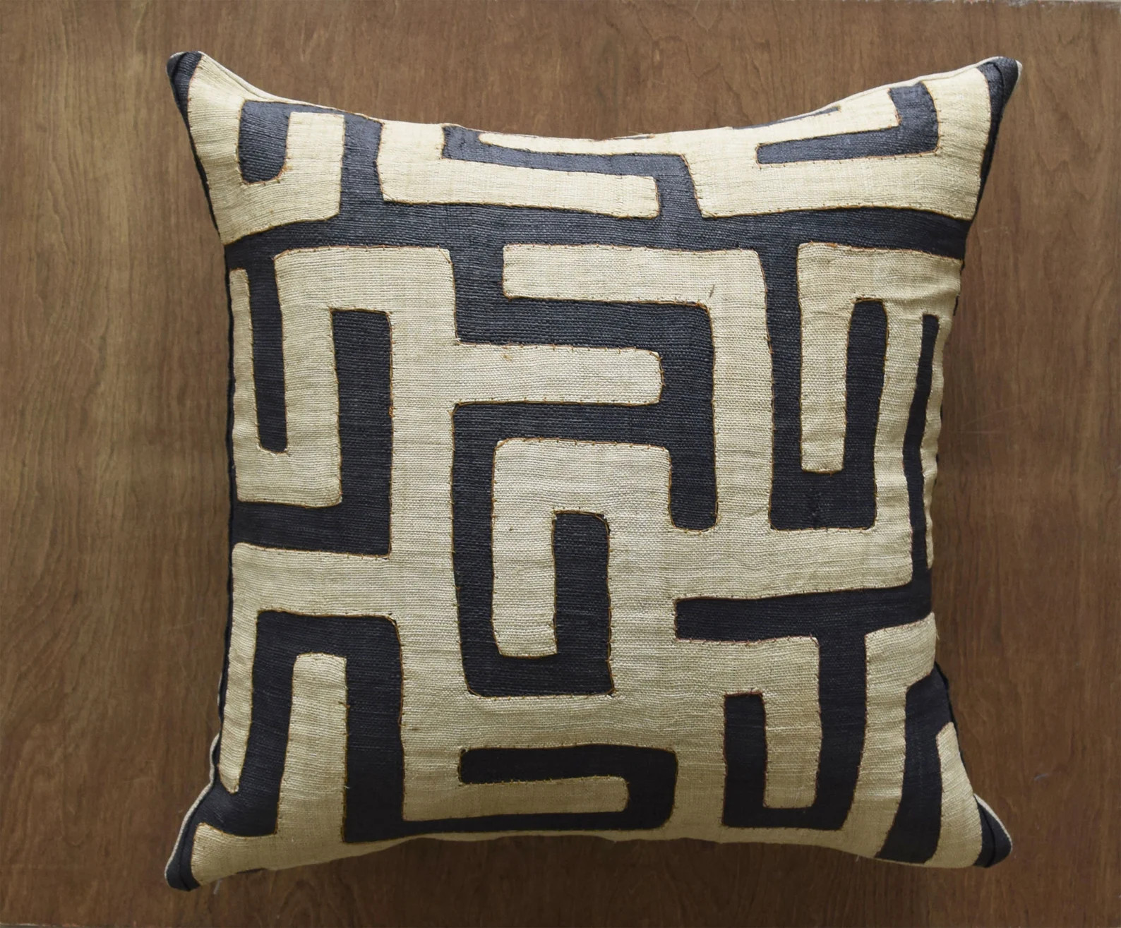 Authentic African Kuba Cloth Cover Pillow Tribal Pillow Cover | Etsy | Etsy (US)