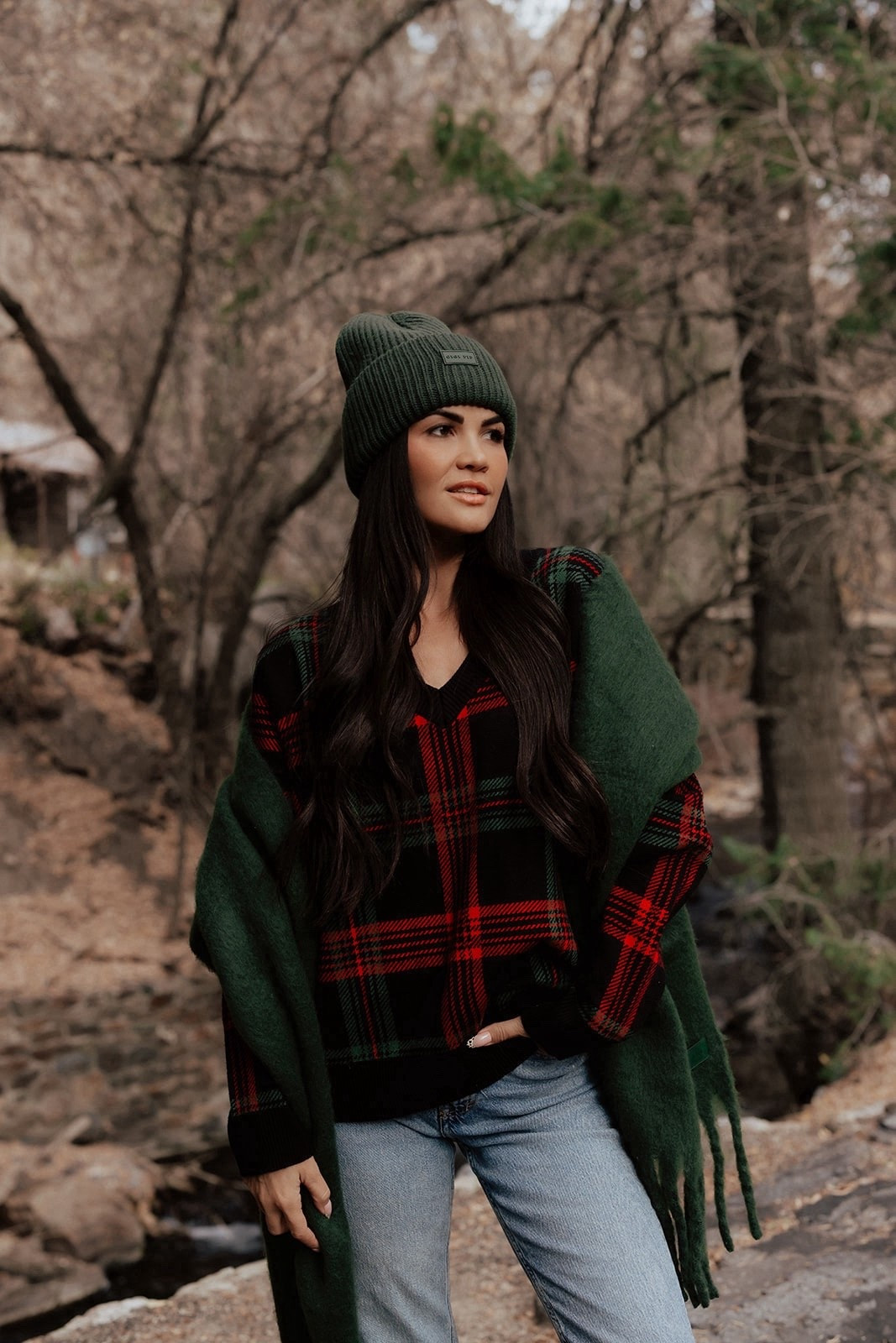 Beach Riot Sweater 
Gigi Pip Hat & Scarf - Code: Kristin15



#LTKootd #LTKHoliday