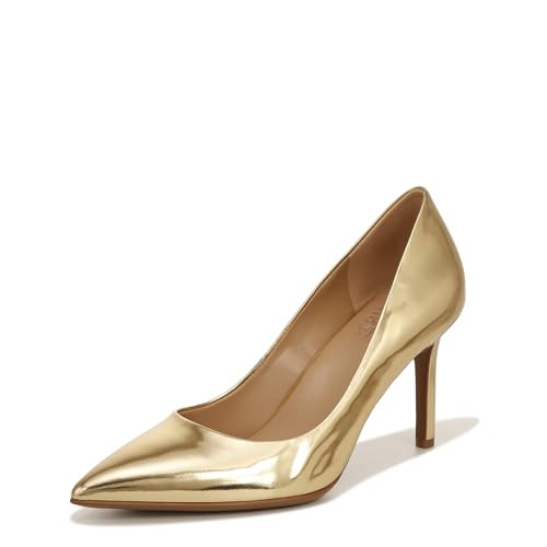 Naturalizer Womens Anna Pump Warm Gold Leather 12 M | Amazon (US)