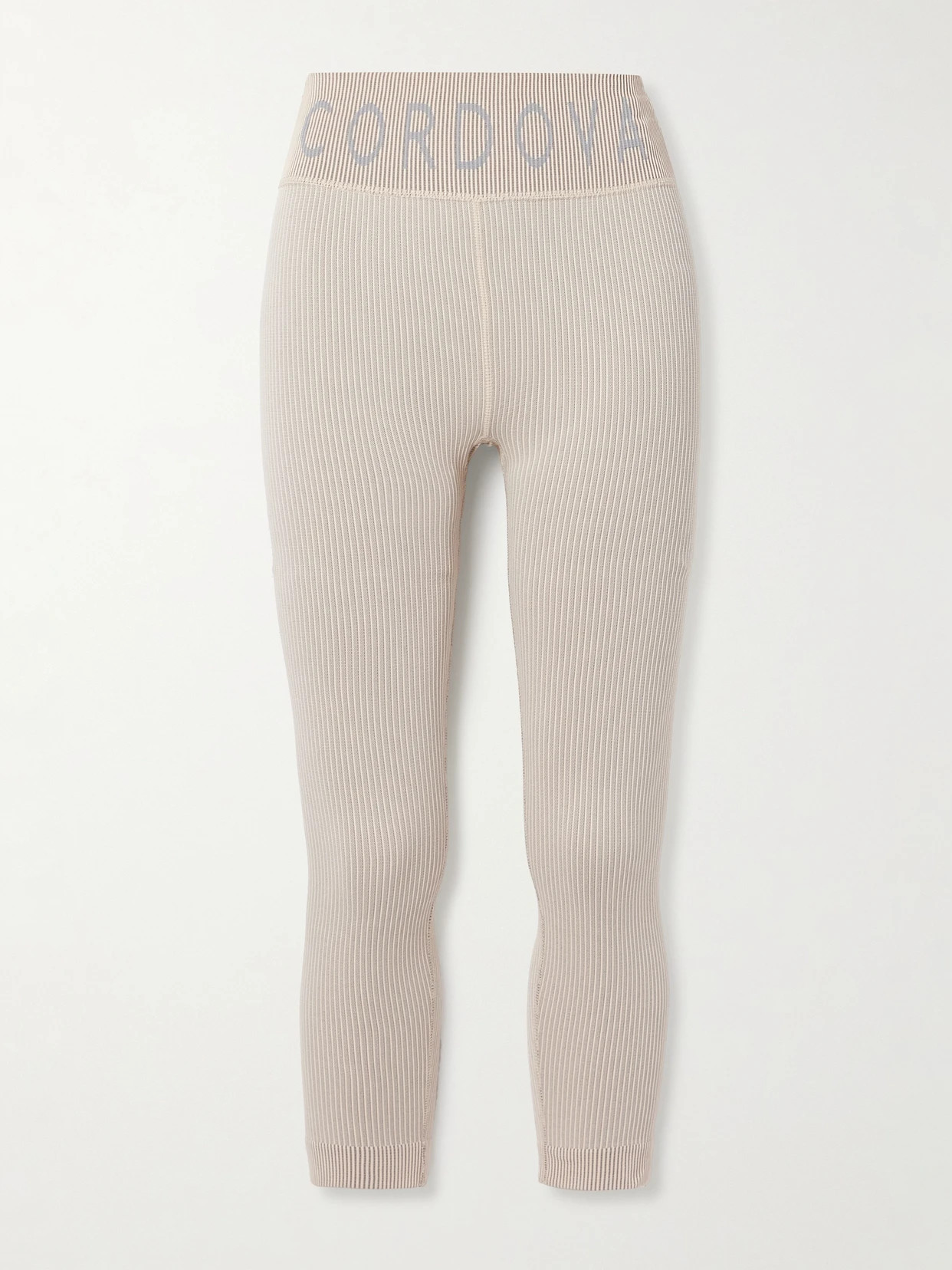 Cordova - Ribbed Thermal Leggings - Ecru | NET-A-PORTER (US)
