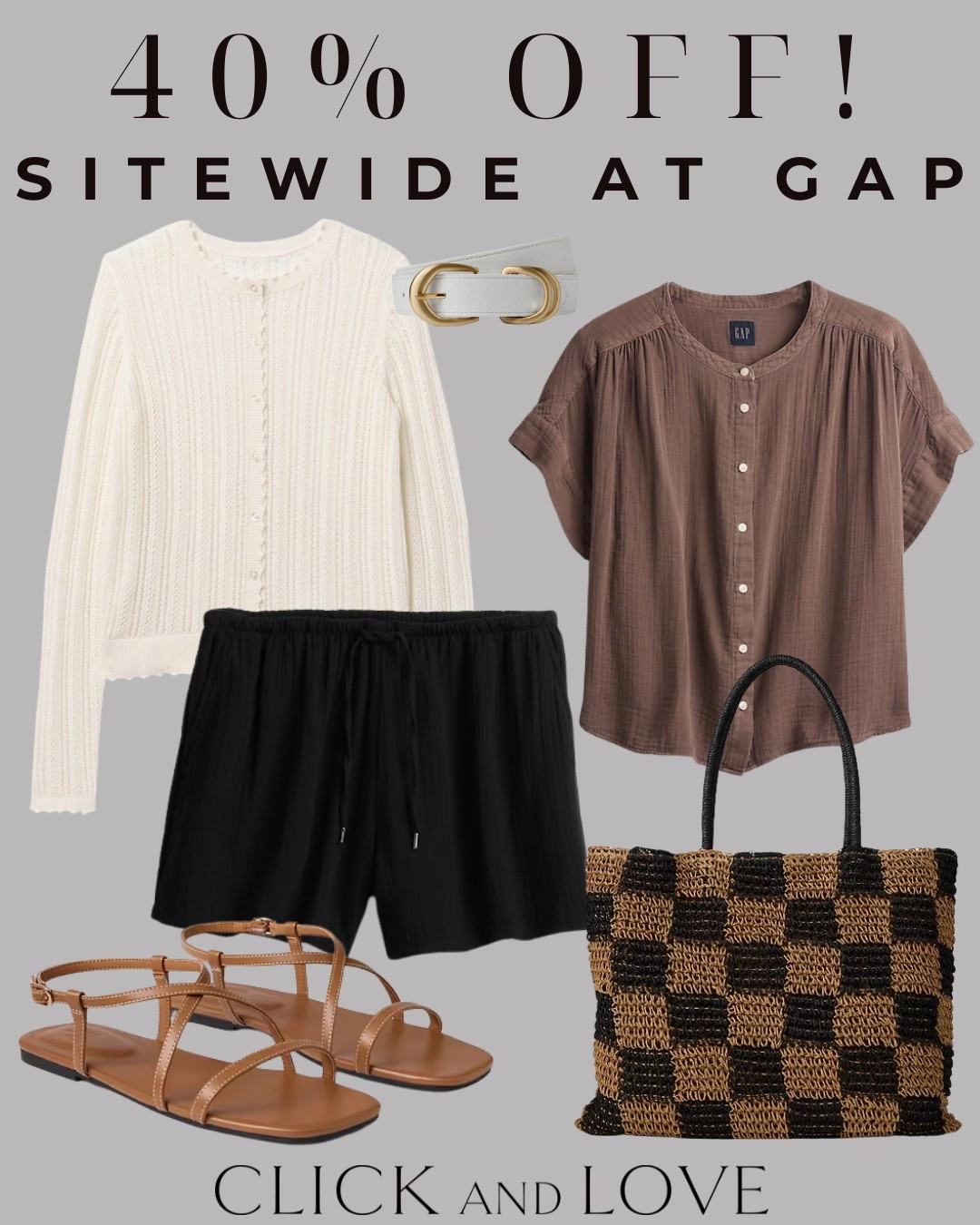 Sale alert!  Gap is having their friends and family event which is 40% off most items site wide. Ends tonight! Lots of great price point items to add to your spring wardrobe!

Midi dress, maxi dress, mini dress, white dress, bridal, polo sweater dress, denim dress, spaghetti strap dresses, fashion, fashion finds, outfit, outfit inspiration, clothing, budget friendly fashion, wardrobe, fashion accessories, amazon, Amazon fashion, ootd, budget friendly clothing, affordable clothes, spring  fashion, summer finds, work wear, knit cardigan, short sleeve sweater, shorts, sandals, women’s shoes, tote, purse, bag, belt, women’s skinny belt, sleeveless tank, women’s basics, closet staples, adorable fashion finds, affordable fashion, loungewear, basic white tee, crewneck tshirt

#LTKFindsUnder100 #LTKSaleAlert #LTKStyleTip