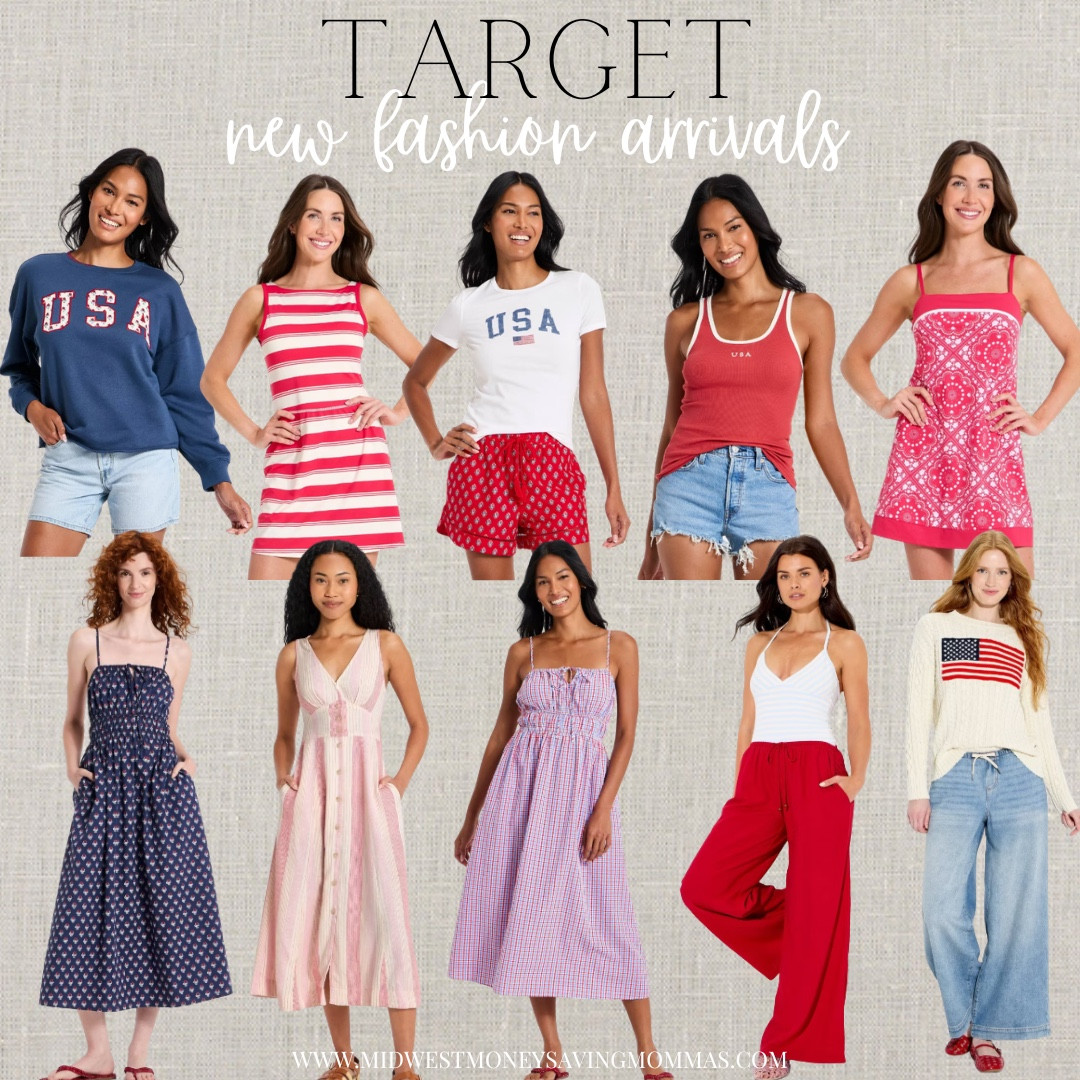 New fashion arrivals from @Target 

Summer outfits 4th of July outfit Labor Day outfit summer fashion

#LTKmomlife #LTKgrwm #LTKootd