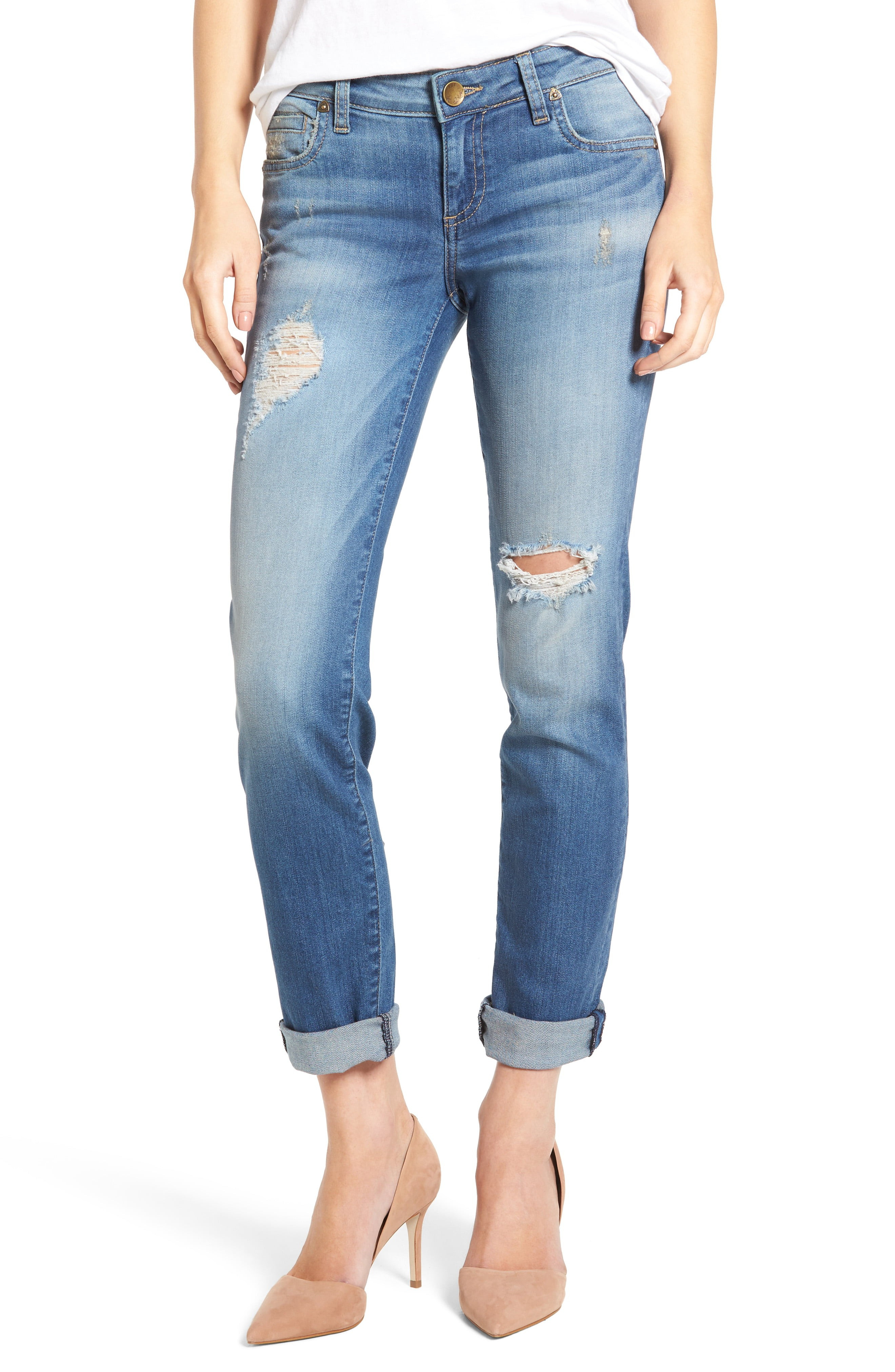 Catherine Distressed Boyfriend Jeans | Nordstrom