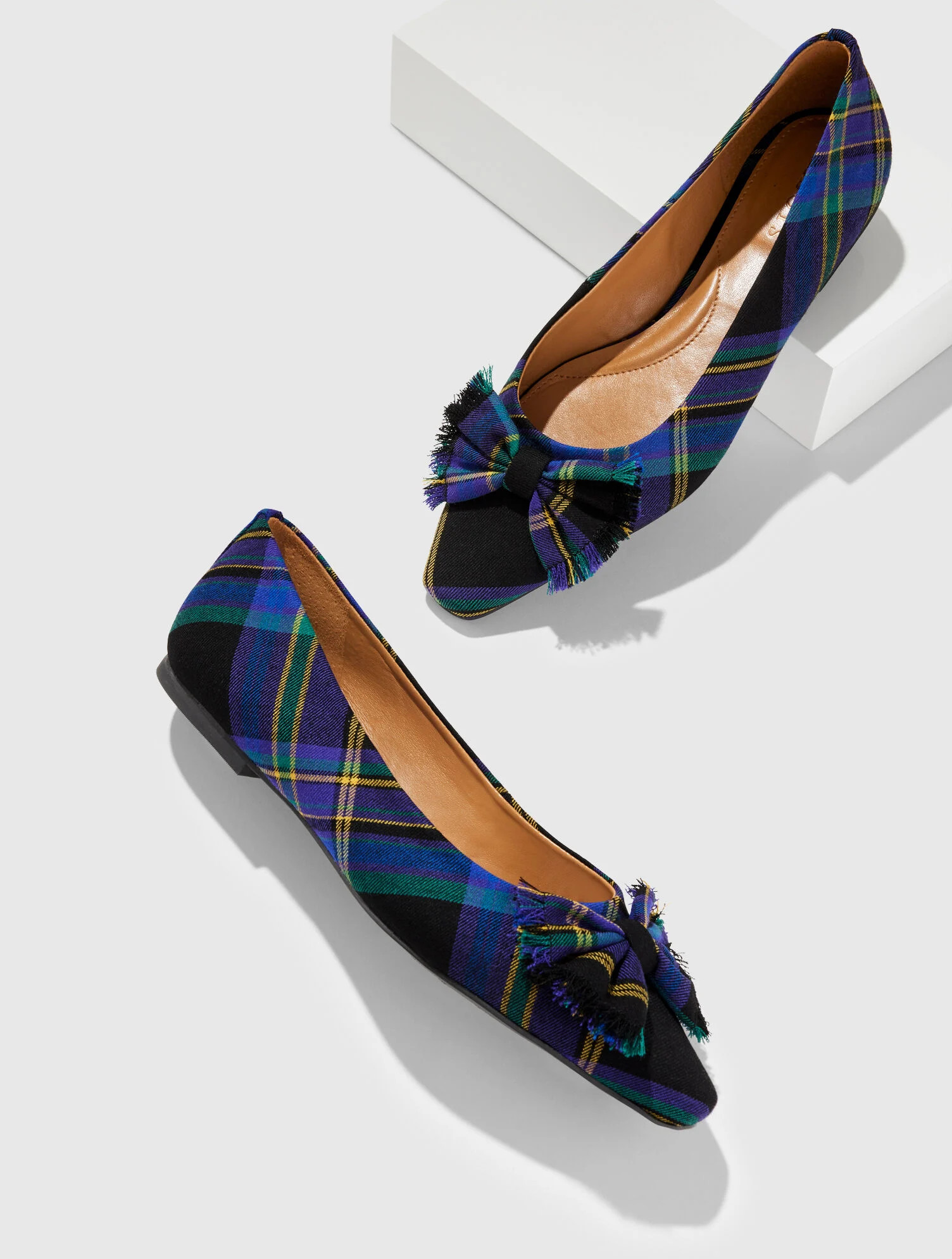 Whitley Bow Flats - Wishful Plaid | Talbots