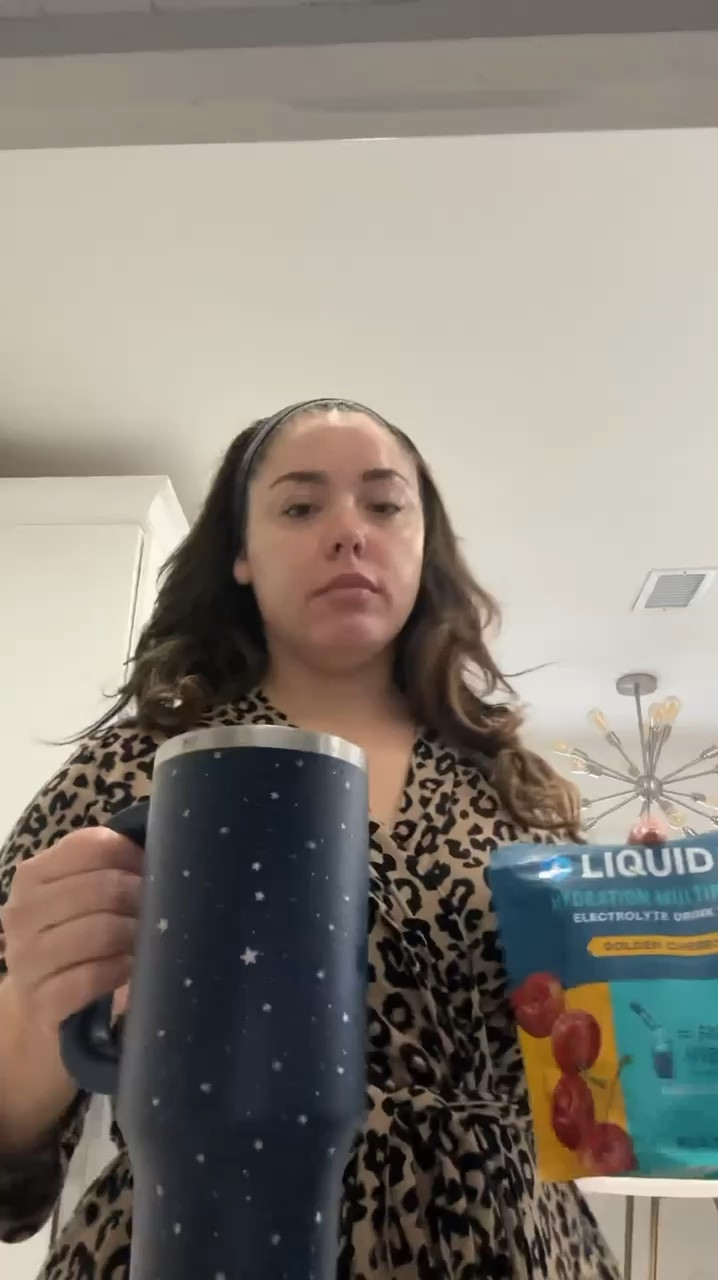 Lately I’ve been struggling to drink water plain so started adding electrolytes to my water to make it taste better. This new Liquid IV Golden Cherry flavor is SO GOOD! And this pop flex tumbler is my fave because the top closes to make it leak proof 🙌🏼

#LTKHome #LTKFitness #LTKActive