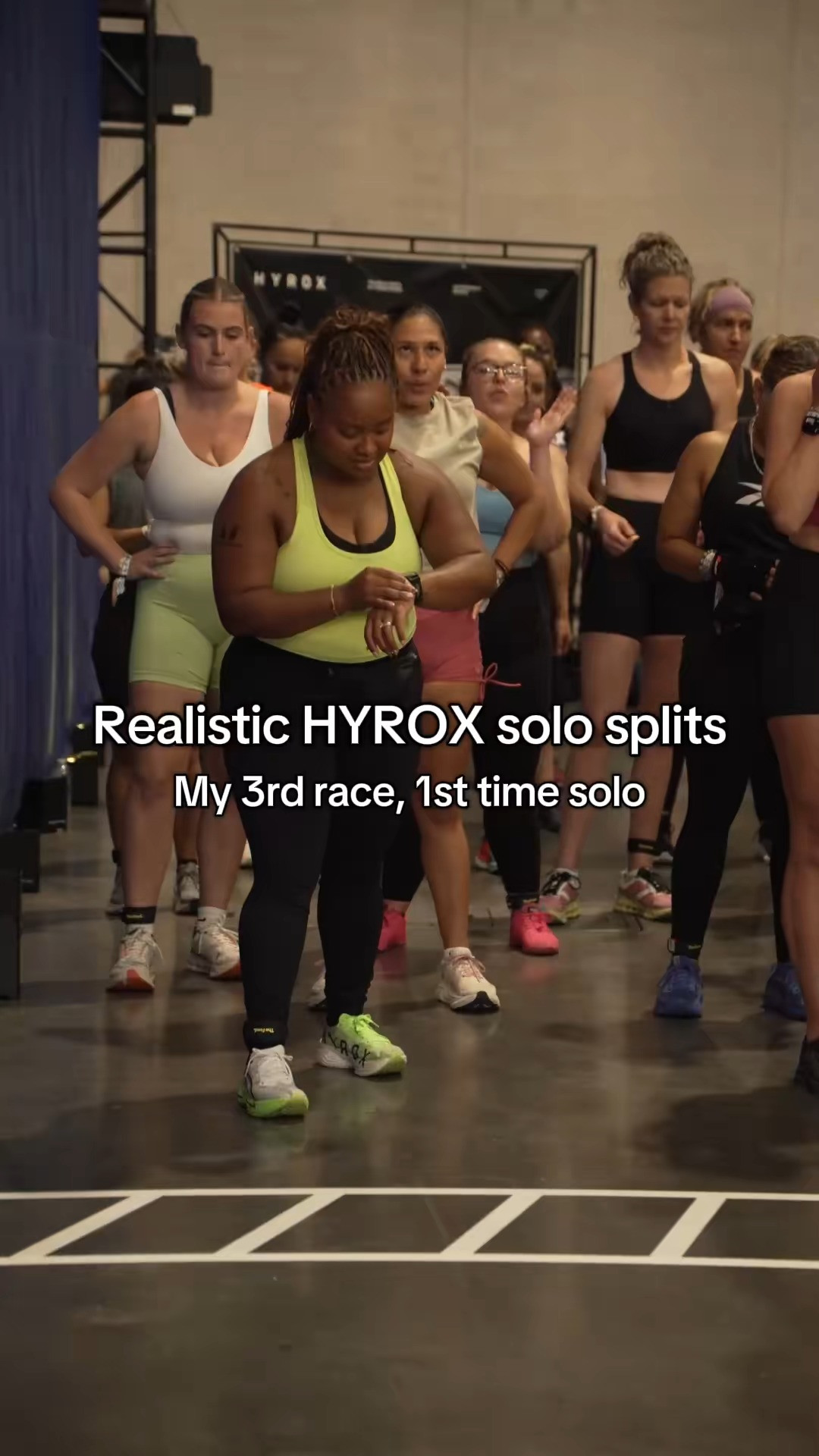 Old video, still one of my favorites. 

My first solo HYROX! Sharing my splits again because I know a lot of y’all are training for your first one.

Linked my hyrox gear too!  

 #LTKfitnessgoals #LTKActive #LTKMidsize