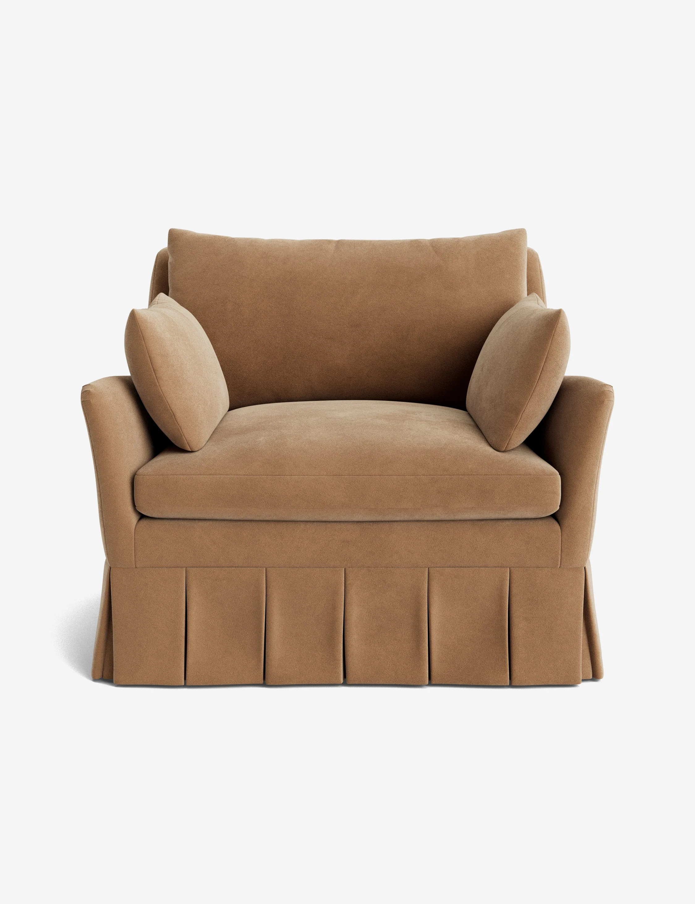 Portola Pleated Accent Chair | Lulu and Georgia 