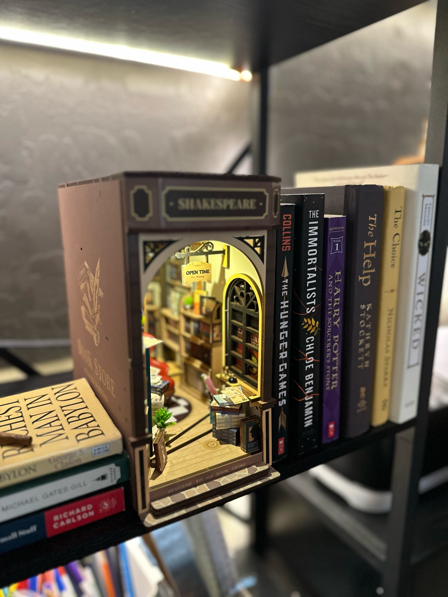 These book nooks are my new favorite way to add some personality to your shelves. Fun activity and also makes the perfect gift.

#LTKFindsUnder100 #LTKGiftGuide #LTKHome