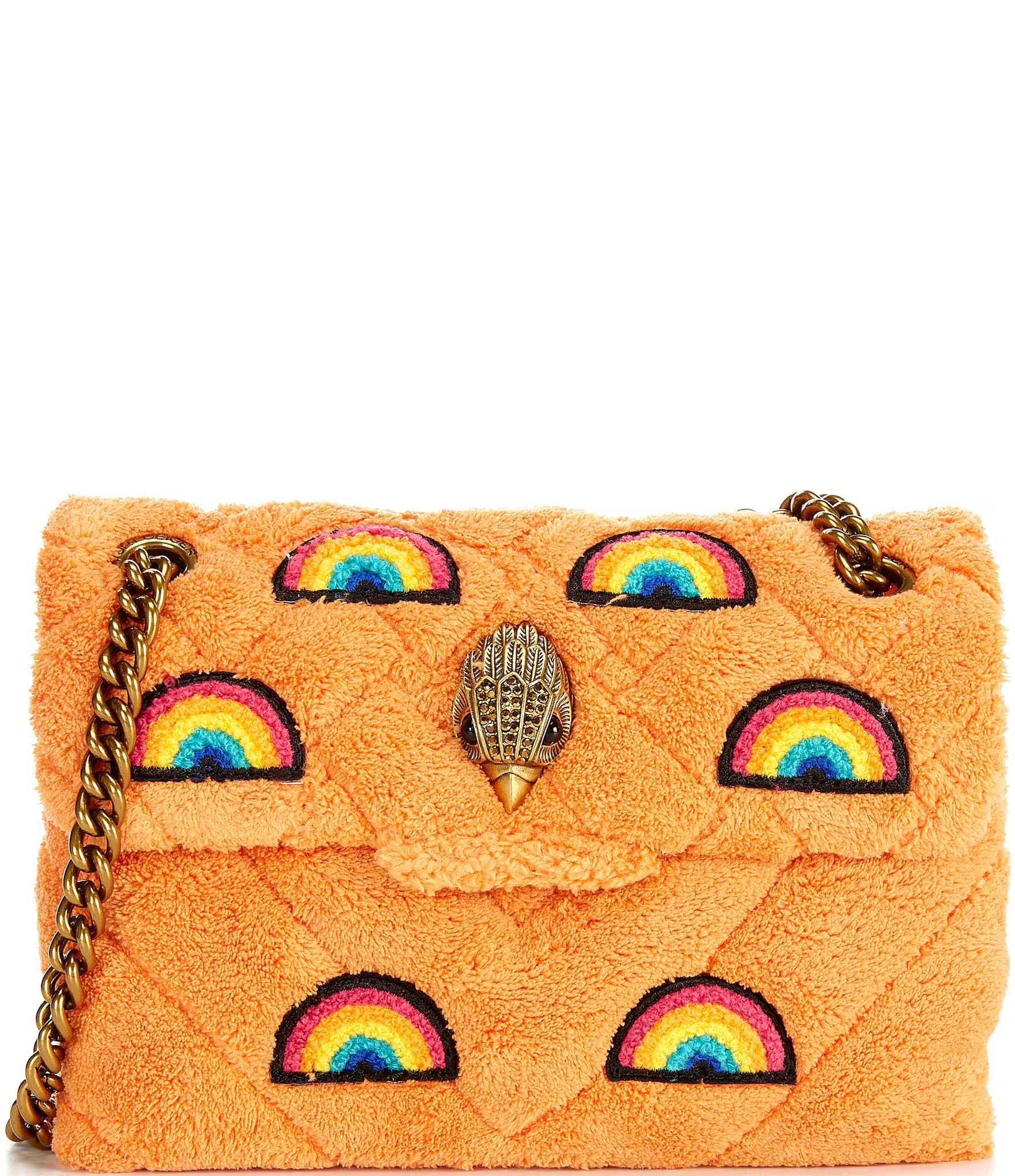 Kensington Mini Terry Cloth Rainbow Crossbody Bag | Dillard's