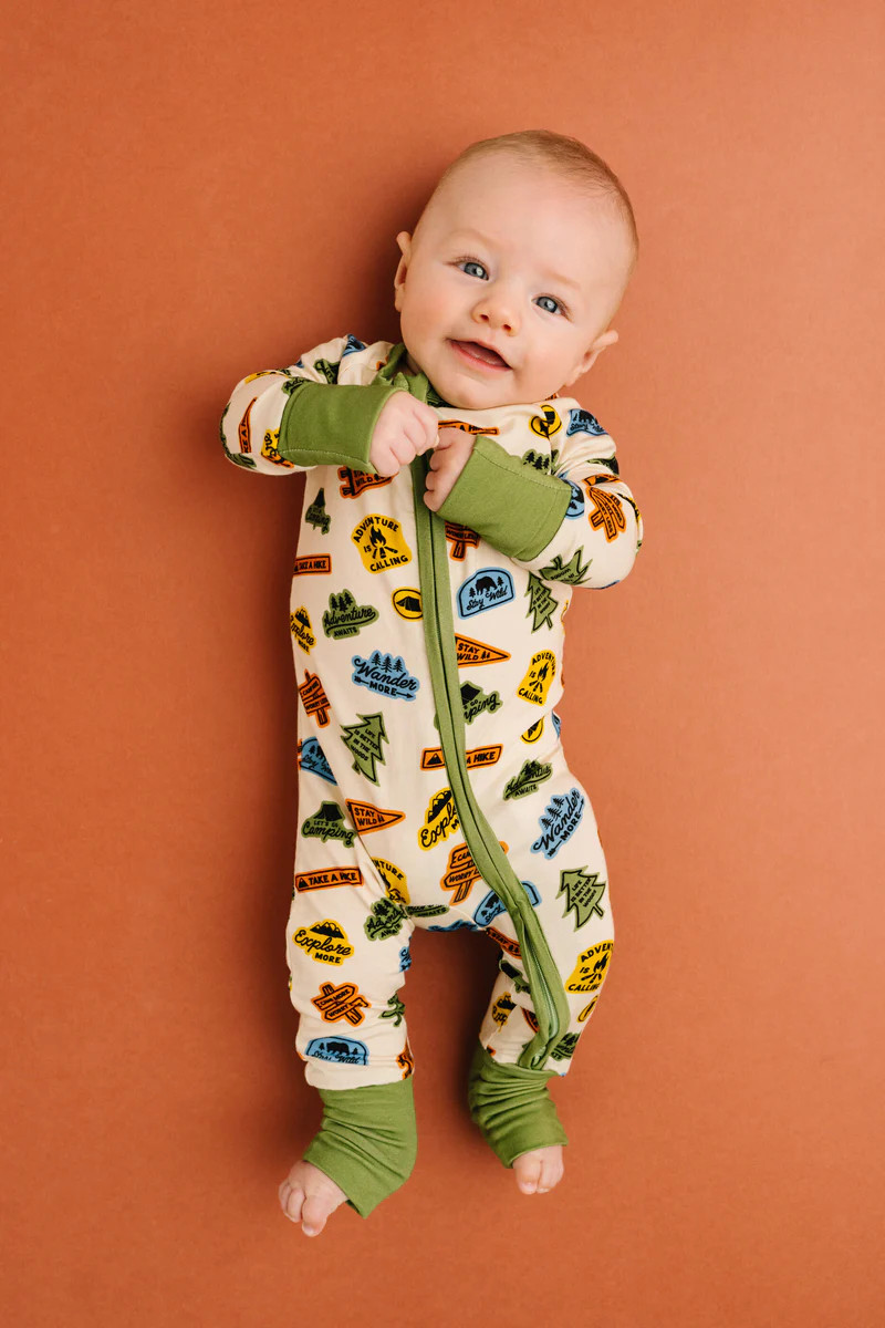 Explorer Club Bamboo Sleeper | Little One Shop Co