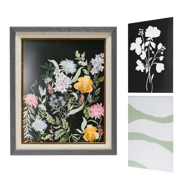 Beautiful 3-Piece Art Set 19.5X23.5 by Drew Barrymore | Walmart (US)