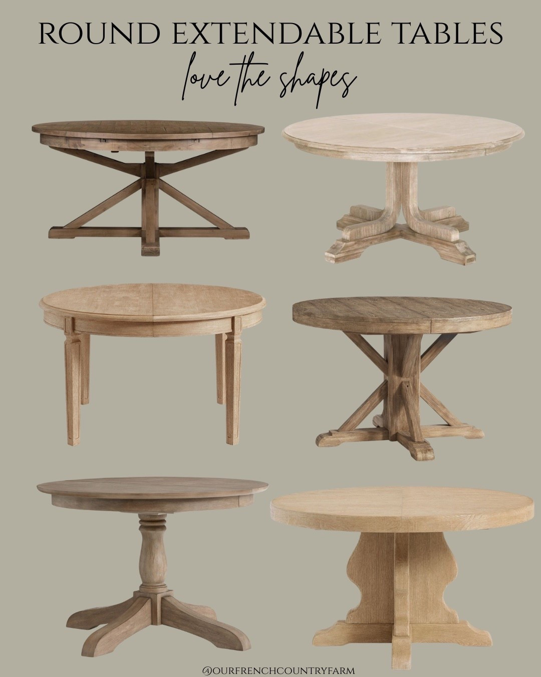 Looking for a round extendable table?  I rounded up my favorites!  I always think an extension table is a good idea!  You will use it!

#LTKHome #LTKSaleAlert