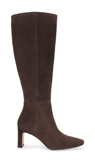 Sam Edelman Wide Calf Sylvia Boot in Chocolate. - size 8.5 | Revolve Clothing (Global)