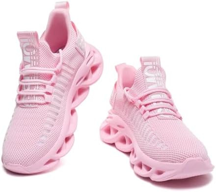 GSLMOLN Womens Walking Shoes Mesh Non Slip Gym Sports Casual Fashion Sneakers | Amazon (US)