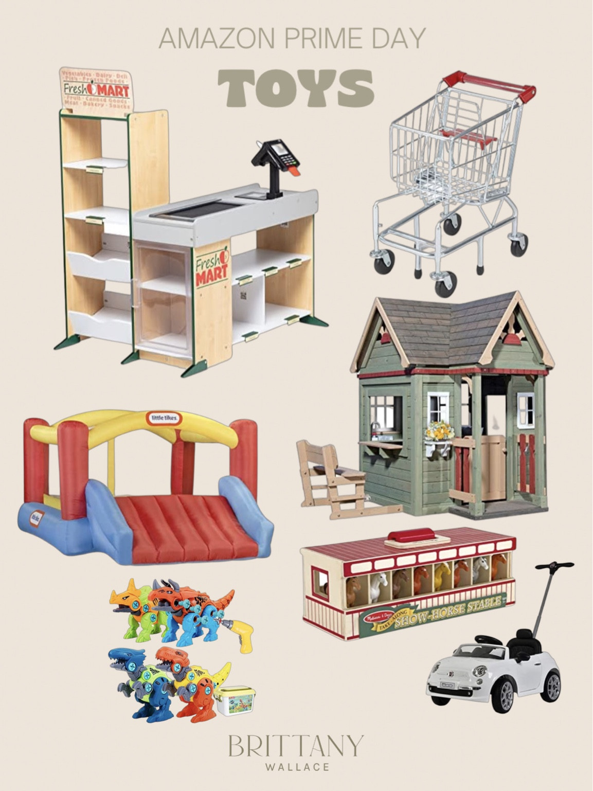 Amazon prime day // toys // Christmas // sale // play kitchen // bounce house 

#LTKsalealert #LTKfamily #LTKHoliday