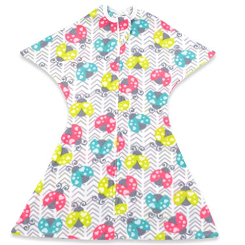 SleepingBaby Fleece Zipadee-Zip Swaddle Transition Baby Swaddle Blanket with Zipper, Cozy Baby Sleep | Amazon (US)