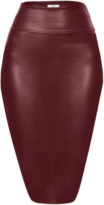 Faux Leather Skirts for Women | Amazon (US)