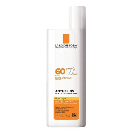 La Roche-Posay Anthelios Ultra Light Sunscreen SPF60 for Face 1.7 fl. oz. (50ml) | Walmart (US)
