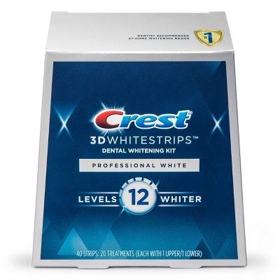 Crest 3D Whitestrips Professional White Teeth Whitening Kit - 20ct | Target