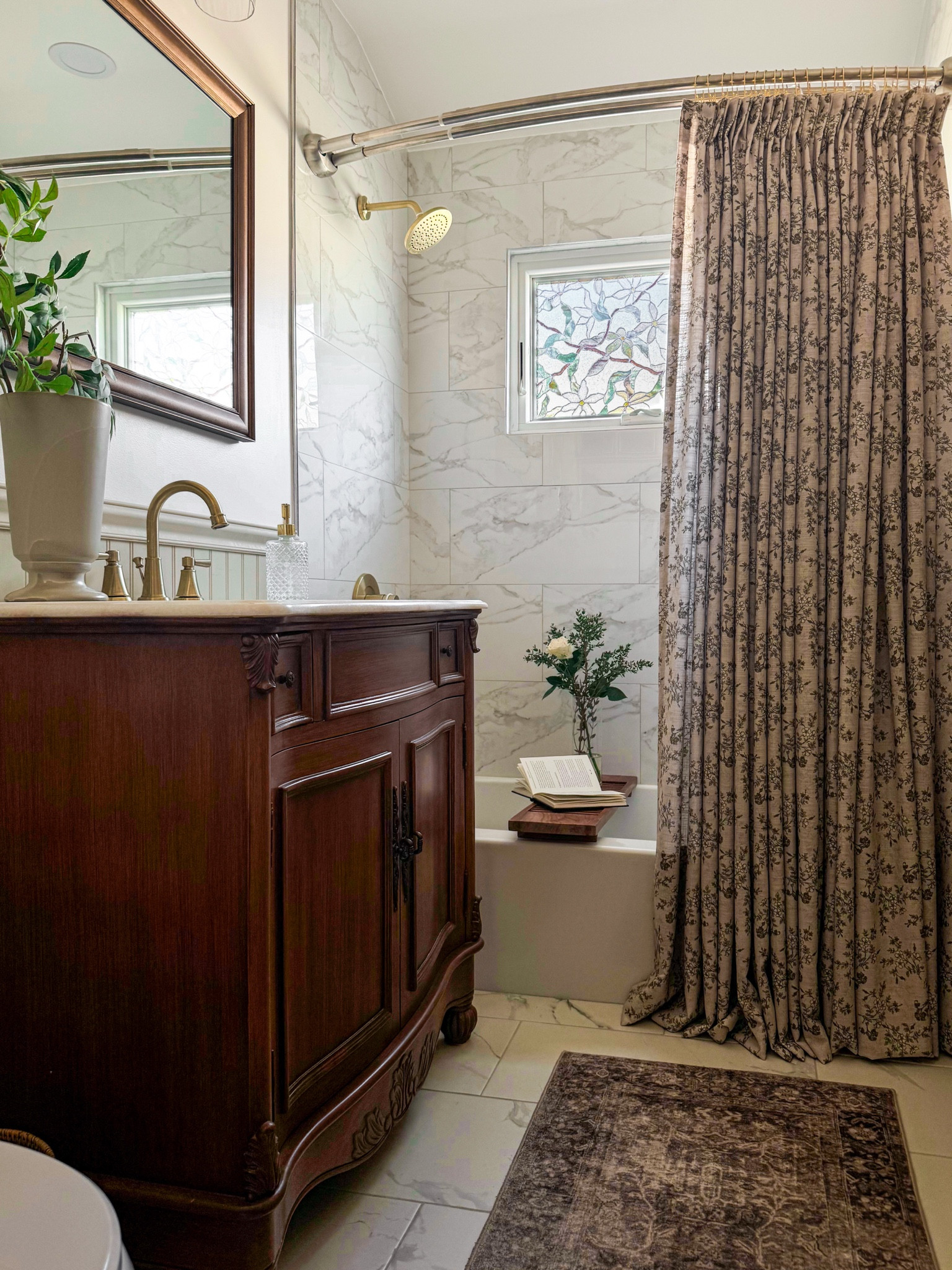 This quick and easy DIY added all the more character in our bathroom!  

#LTKSaleAlert #LTKHome #LTKStyleTip