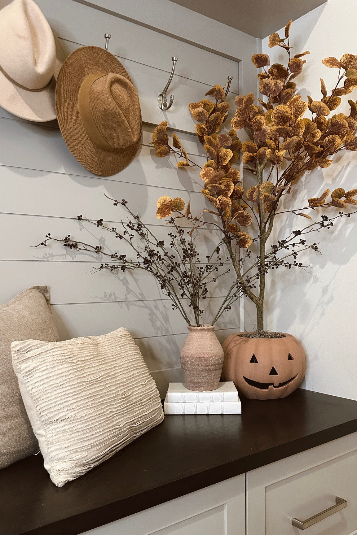 Mudroom fall decor 

#LTKFind #LTKSeasonal #LTKhome