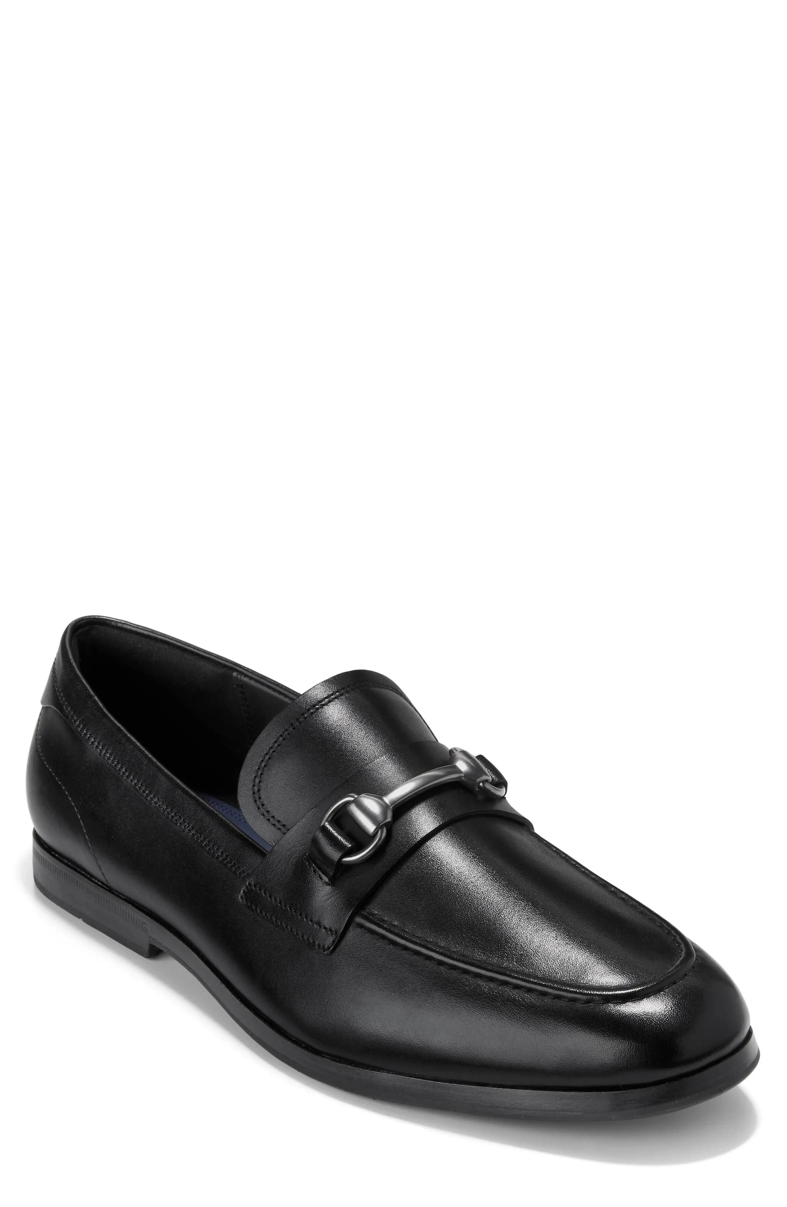 Cole Haan Wyeth Grand Bit Loafer in Black/black at Nordstrom, Size 11 | Nordstrom