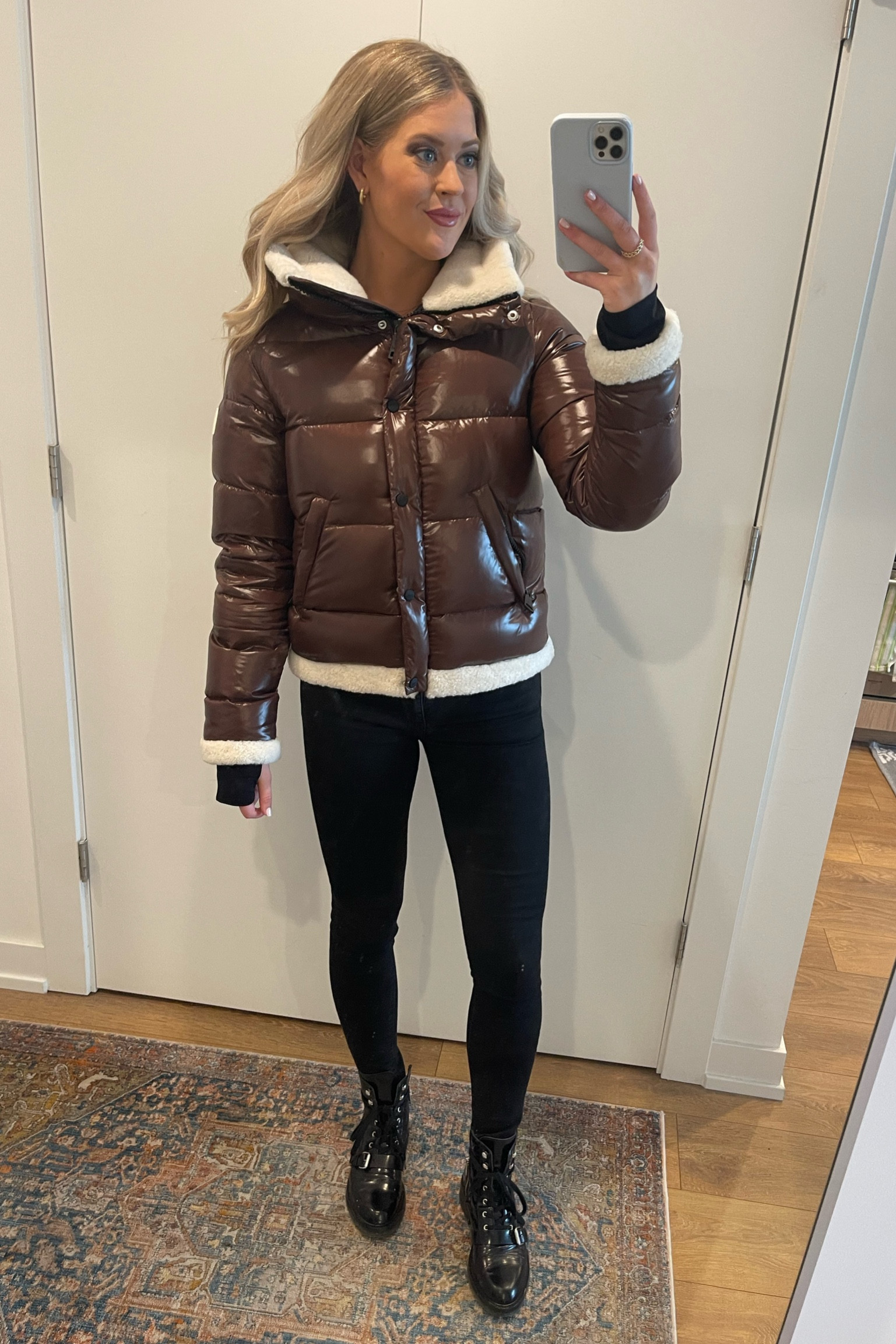 Entering spring but still feels like winter in Chicago. This SAM. puffer makes me happy and warm

#LTKSeasonal #LTKstyletip #LTKshoecrush