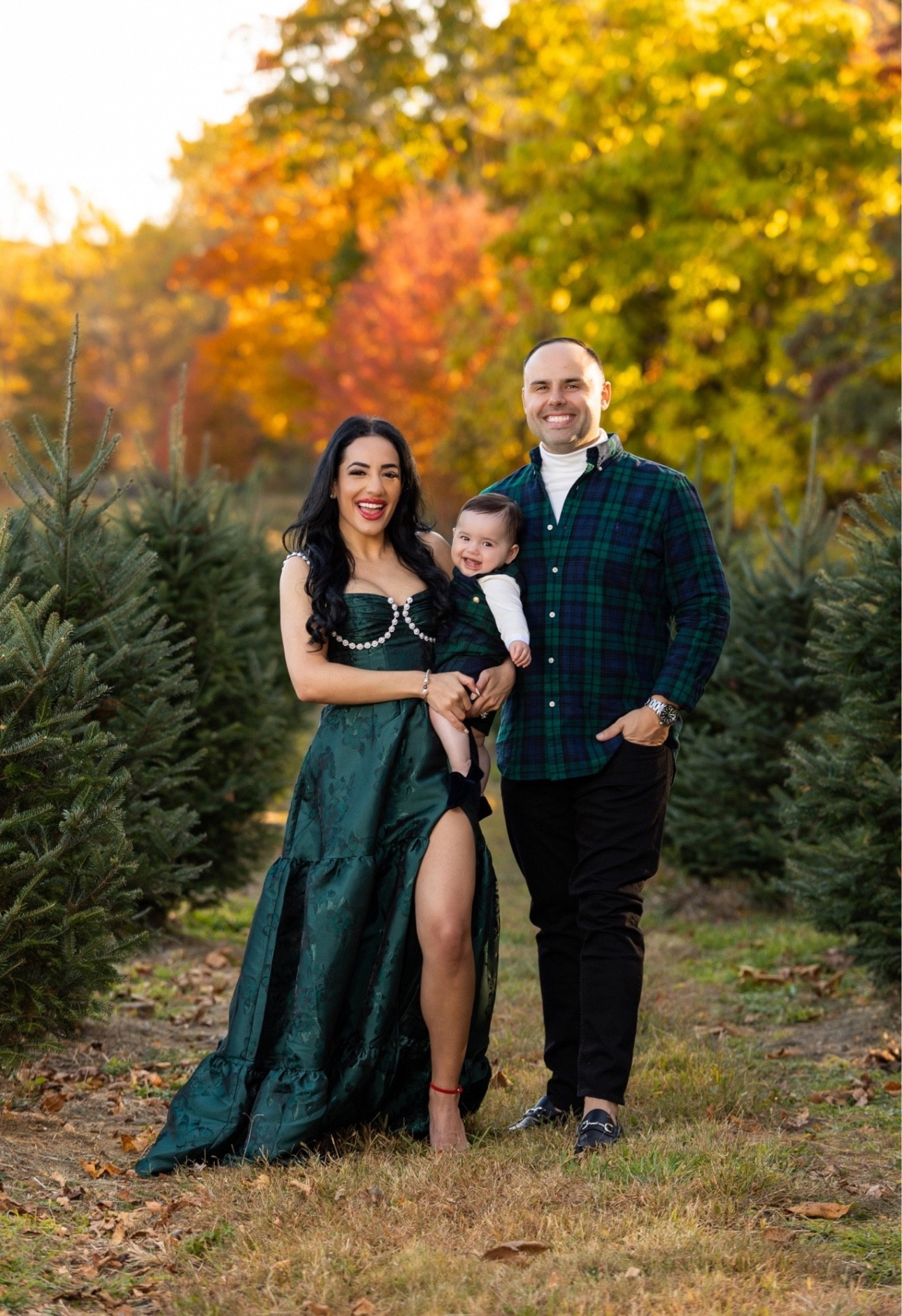 Last year’s Christmas card family photo ♥️

You can’t find my Lucetta dress in emerald anywhere (except maybe Poshmark?), BUT I found it in the trending color this season... burgundy! 

#LTKmomlife #LTKHoliday #LTKCyberWeek