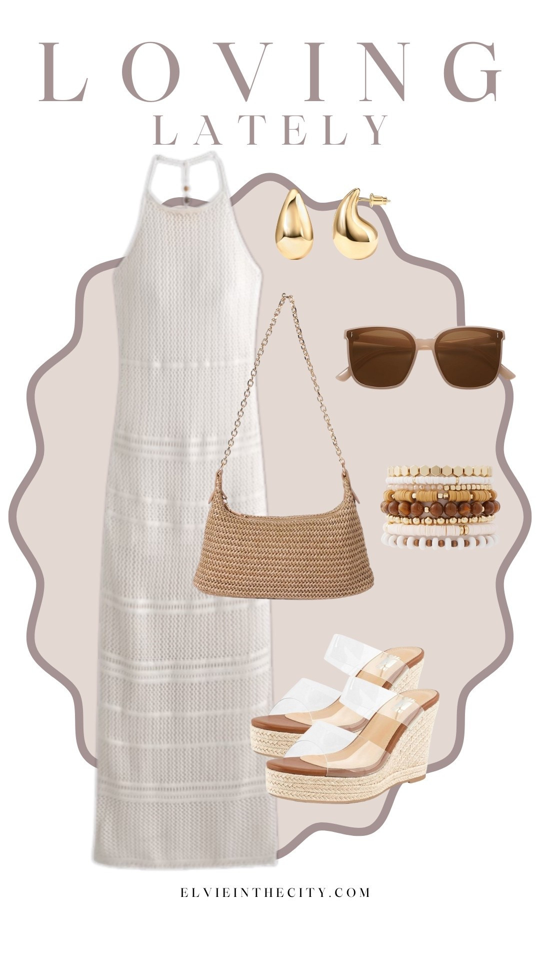 This crochet dress is perfect for a beach vacation or cruise. I’ve paired it with gold teardrop earrings, sunglasses, a woven shoulder bag, beaded bracelet stack, and espadrilles. 

Ootd, resort wear, vacation outing, cruise outfit, fashion over 40, over 50 style

#LTKFindsUnder50 #LTKFindsUnder100 #LTKOver40