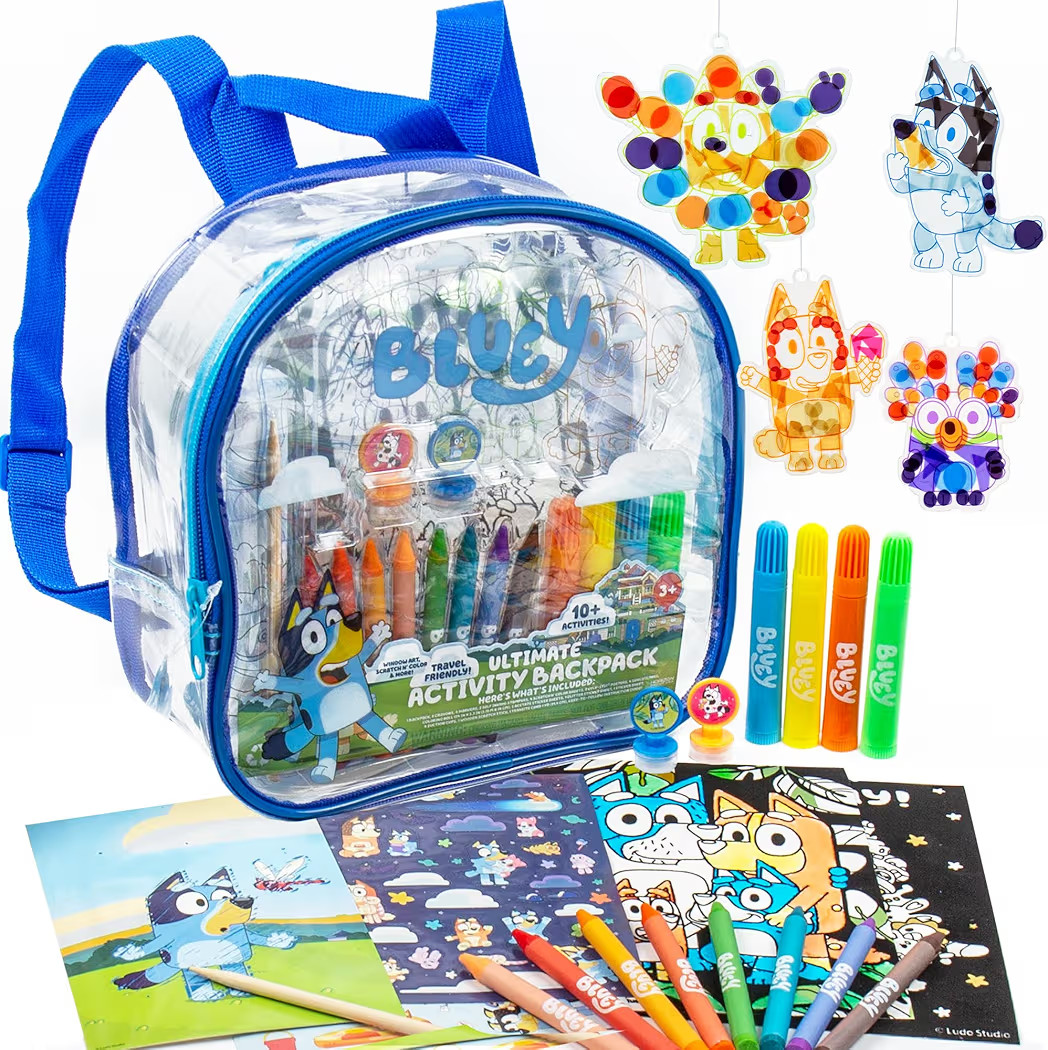 Bluey Ultimate Activity Backpack, 10+ Activities | Amazon (US)