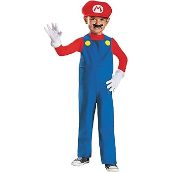 Nintendo Super Mario Brothers Mario Boys Toddler Costume | Amazon (US)