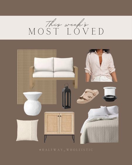 This week’s follower favorites include outdoor furniture and home decor finds on sale at Target, our bedroom quilt, and rattan cabinet.

#spring #backyard #patio #sandals #pillow 

#LTKsalealert #LTKhome #LTKxTarget