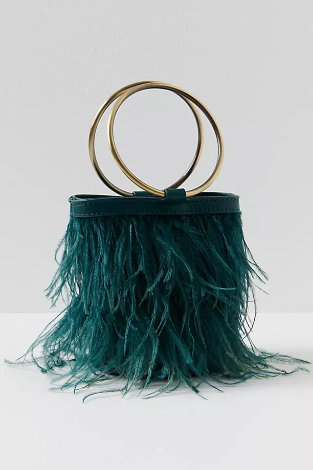 Crest Feather Clutch | Free People (Global - UK&FR Excluded)