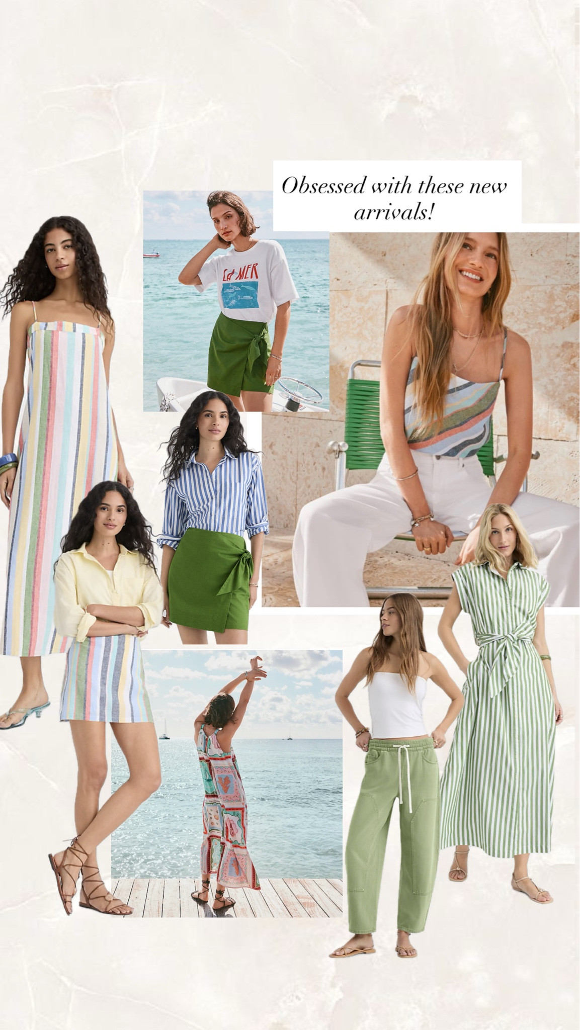 These new arrivals are so good for the summer. I added to cart so quick. 

#loft #matchingset #summeroutfit #mixandmatch 

 #LTKgrwm #LTKootd #LTKSaleAlert