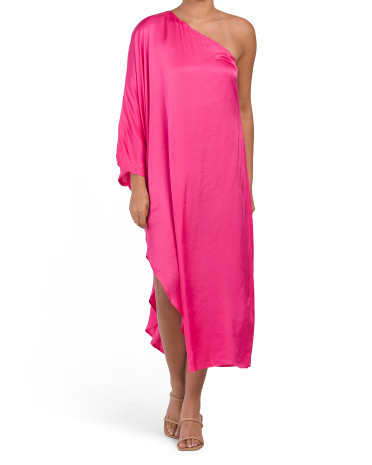 Taika Silky One Shoulder Dress | TJ Maxx