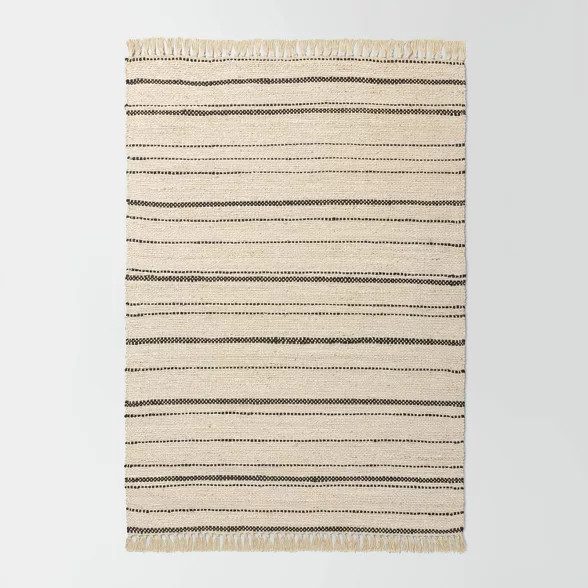 Jute Variegated Stripe Area Rug - Hearth & Hand™ with Magnolia | Target