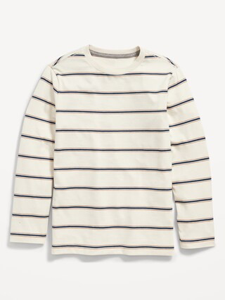 Softest Long-Sleeve Striped T-Shirt for Boys | Old Navy (US)