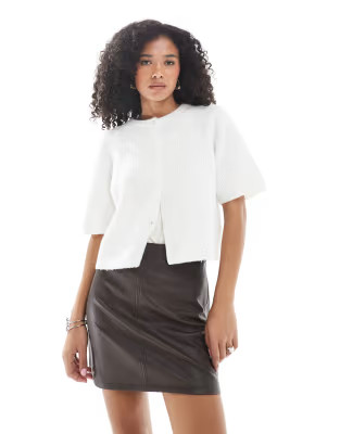 New Look PU mini skirt in brown | ASOS | ASOS (Global)