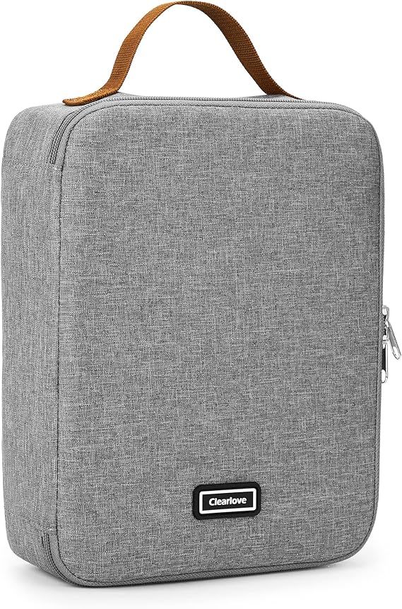 Insulated Lunch Box,Large Capacity Cooler Bag With Adjustable Strap,Water-Resistant Fabric Insula... | Amazon (US)