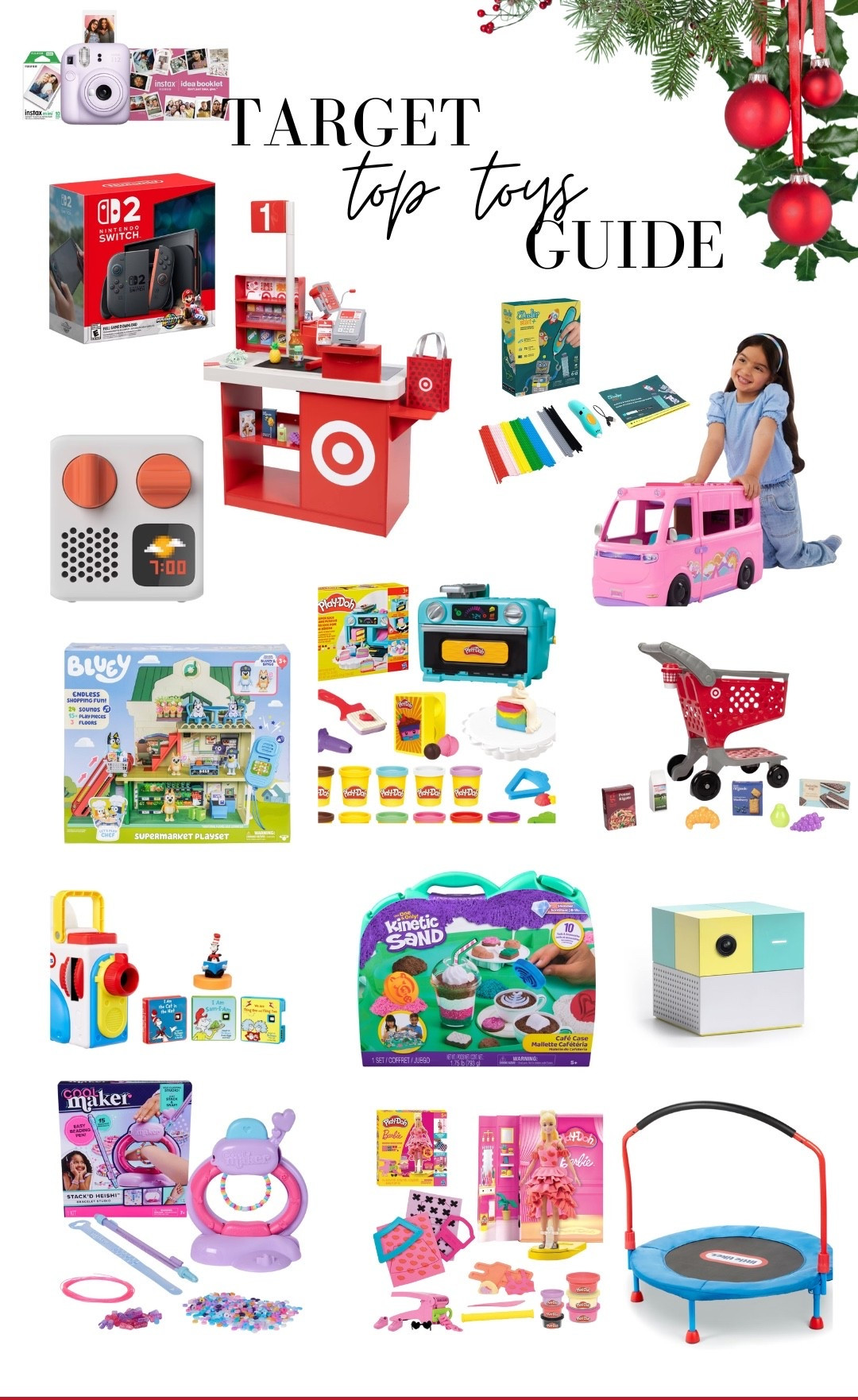 Target top toys for the holidays! For kids that love pretend play and fun for the whole family! 

#LTKHoliday #LTKGiftGuide #LTKCyberWeek