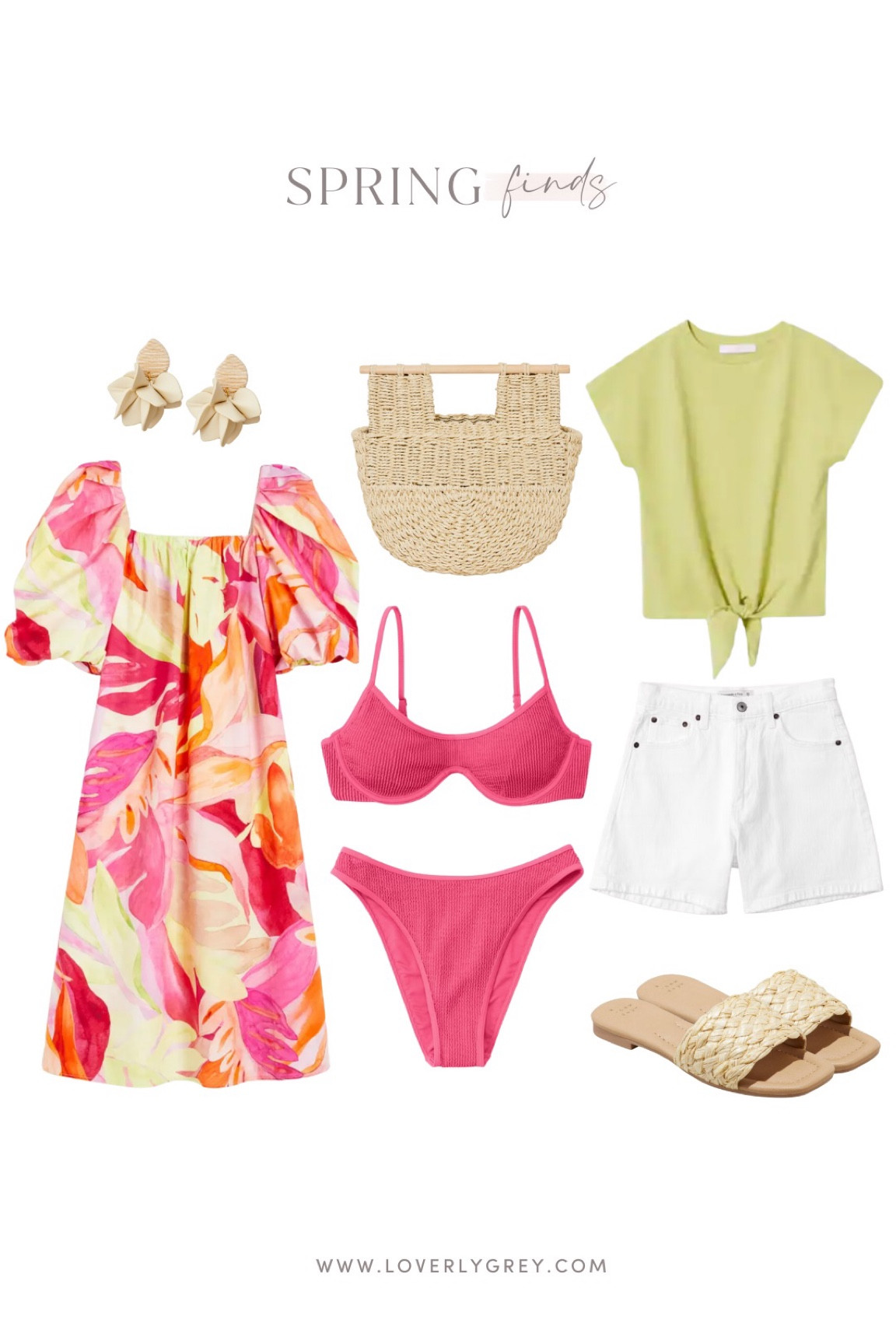 Loving these bright colors for spring and summer! Loverly Grey wears an XS in these pieces! 

#LTKSeasonal #LTKstyletip #LTKFind