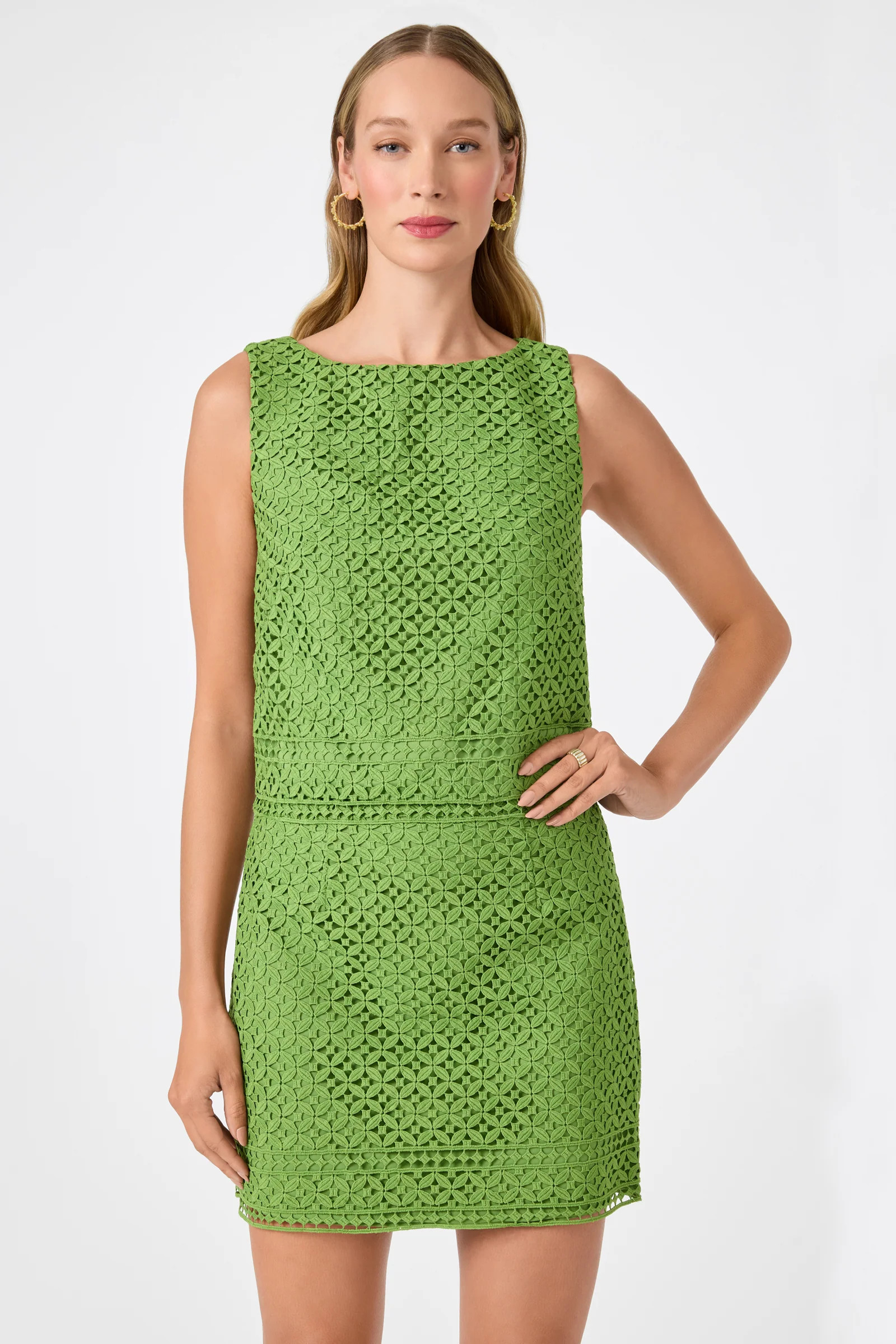 Cayley 2 Top - Lumi Lace | Trina Turk