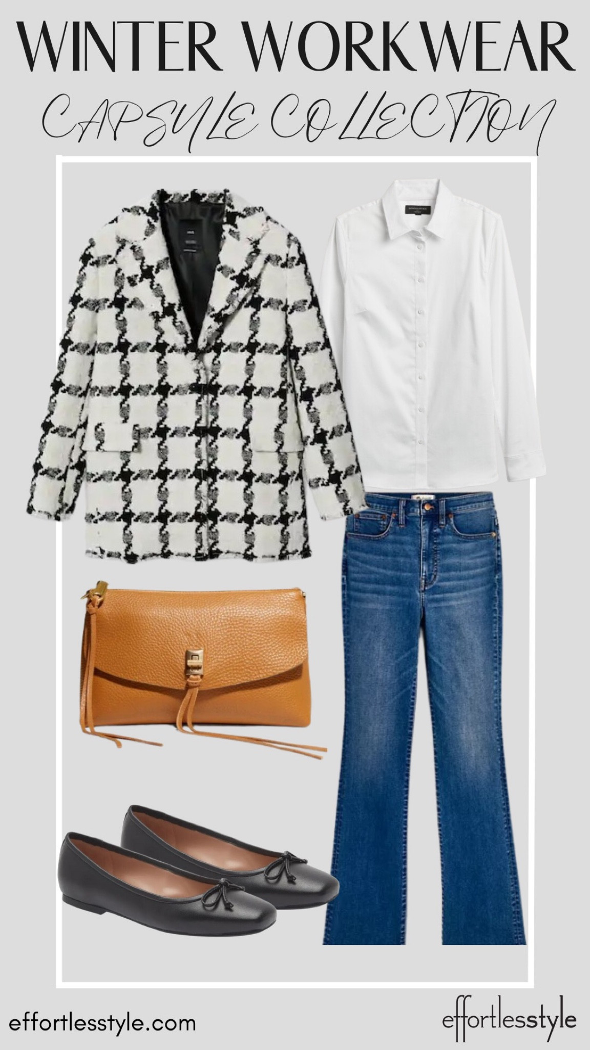 Tweed Coat + Button-Up Shirt + Dark Wash Jeans

#LTKSeasonal #LTKworkwear #LTKstyletip