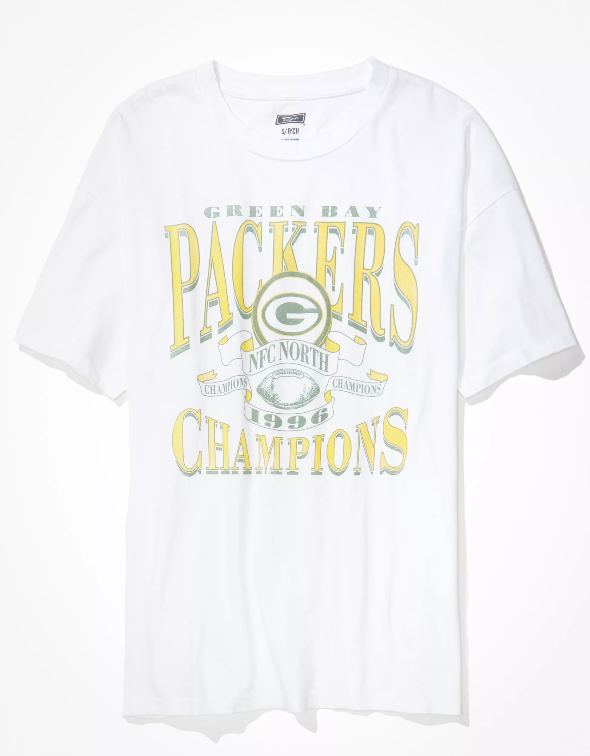 Tailgate Women's Green Bay Packers Oversized Graphic T-Shirt | American Eagle Outfitters (US & CA)