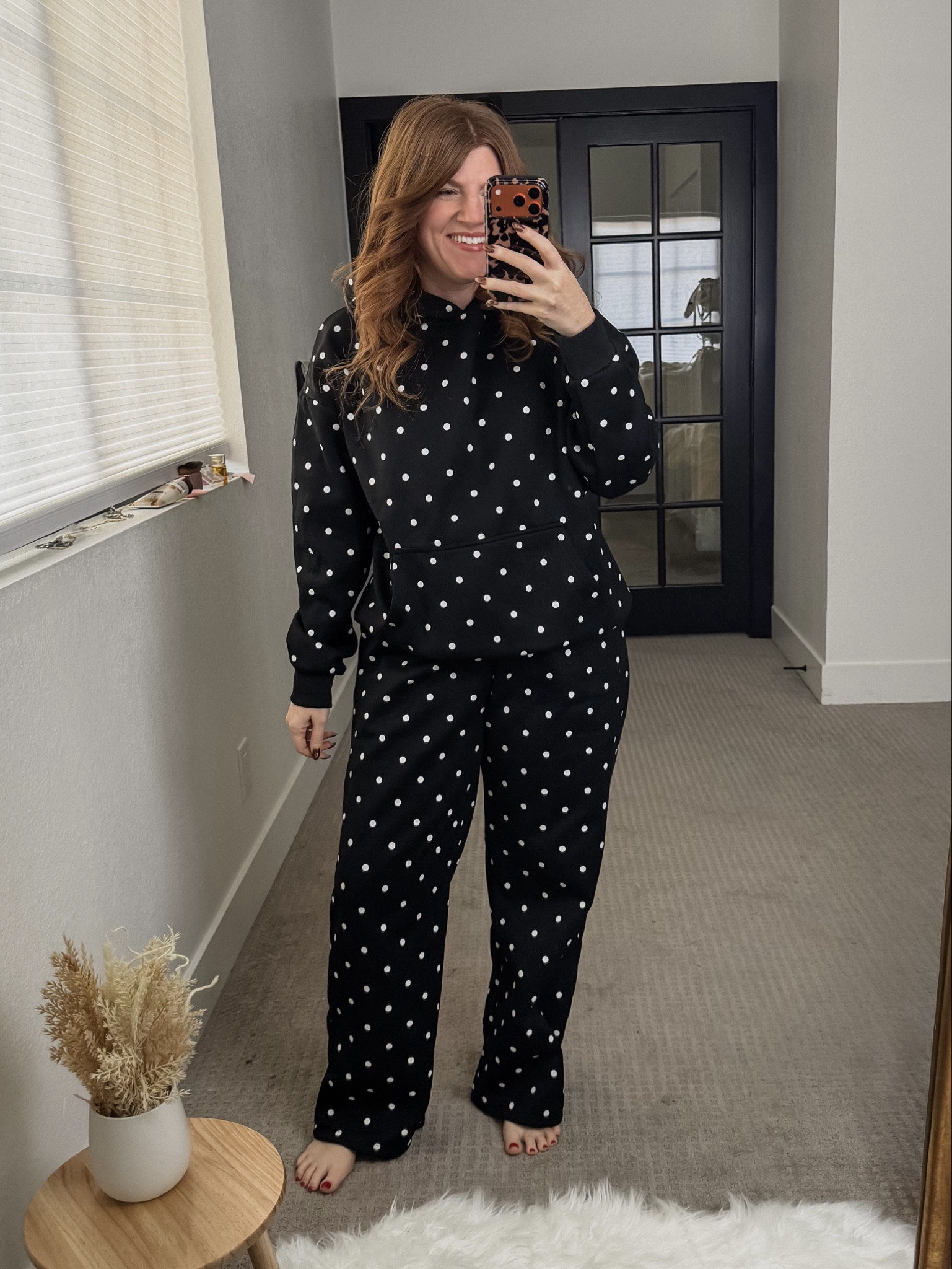 Love this polka dot sweatpants set. 

#LTKootd #LTKgrwm #LTKmomlife